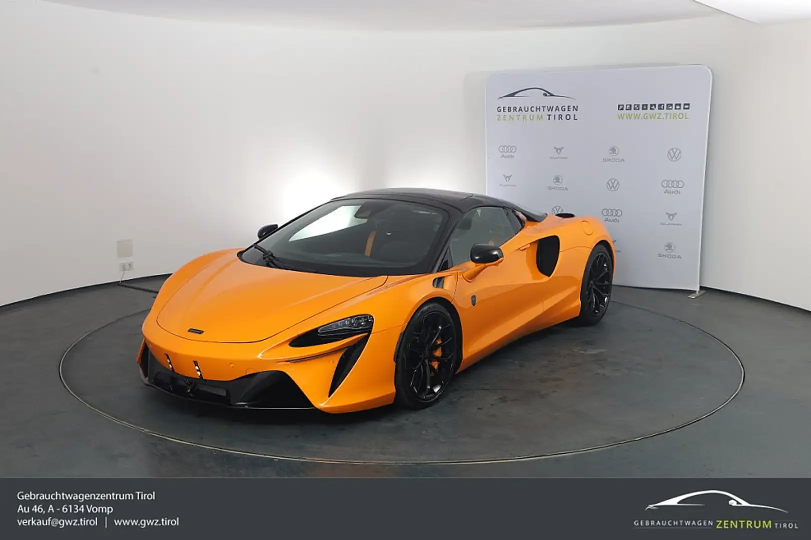 McLaren Artura Spider 3,0 PERFORMANCEPAKET VOLL LP €430.800,- Orange - 1