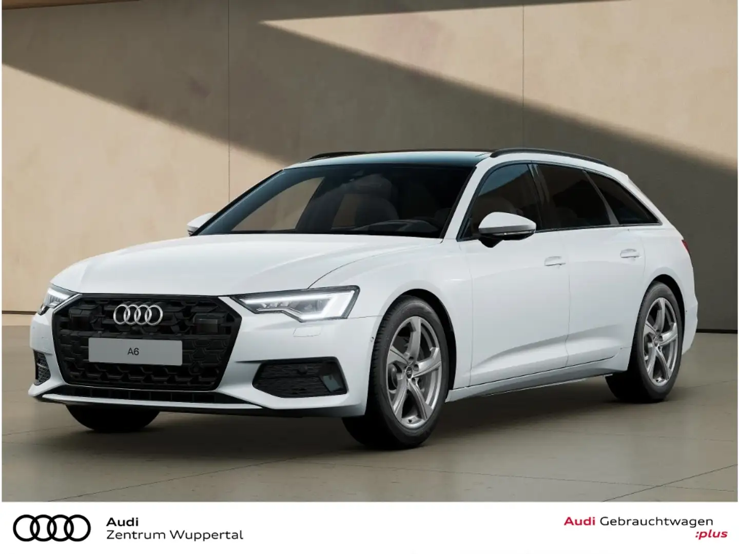 Audi A6 Avant 45 TFSI AHK PANO HEADUP ACC MATRIX DAB Advan Weiß - 2
