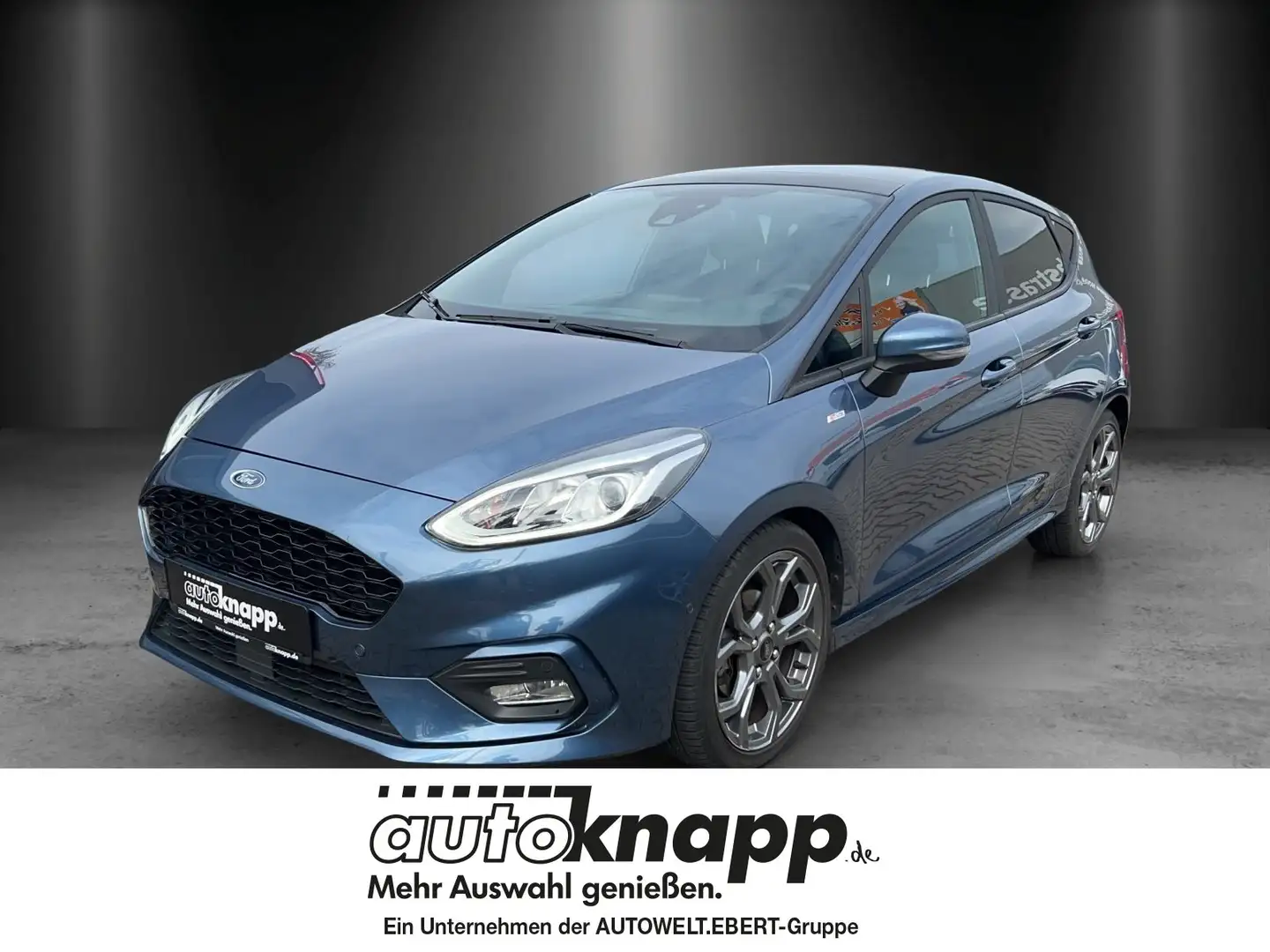 Ford Fiesta 1.0 EcoBoost ST-Line X S/S (EURO 6d) Blue - 1