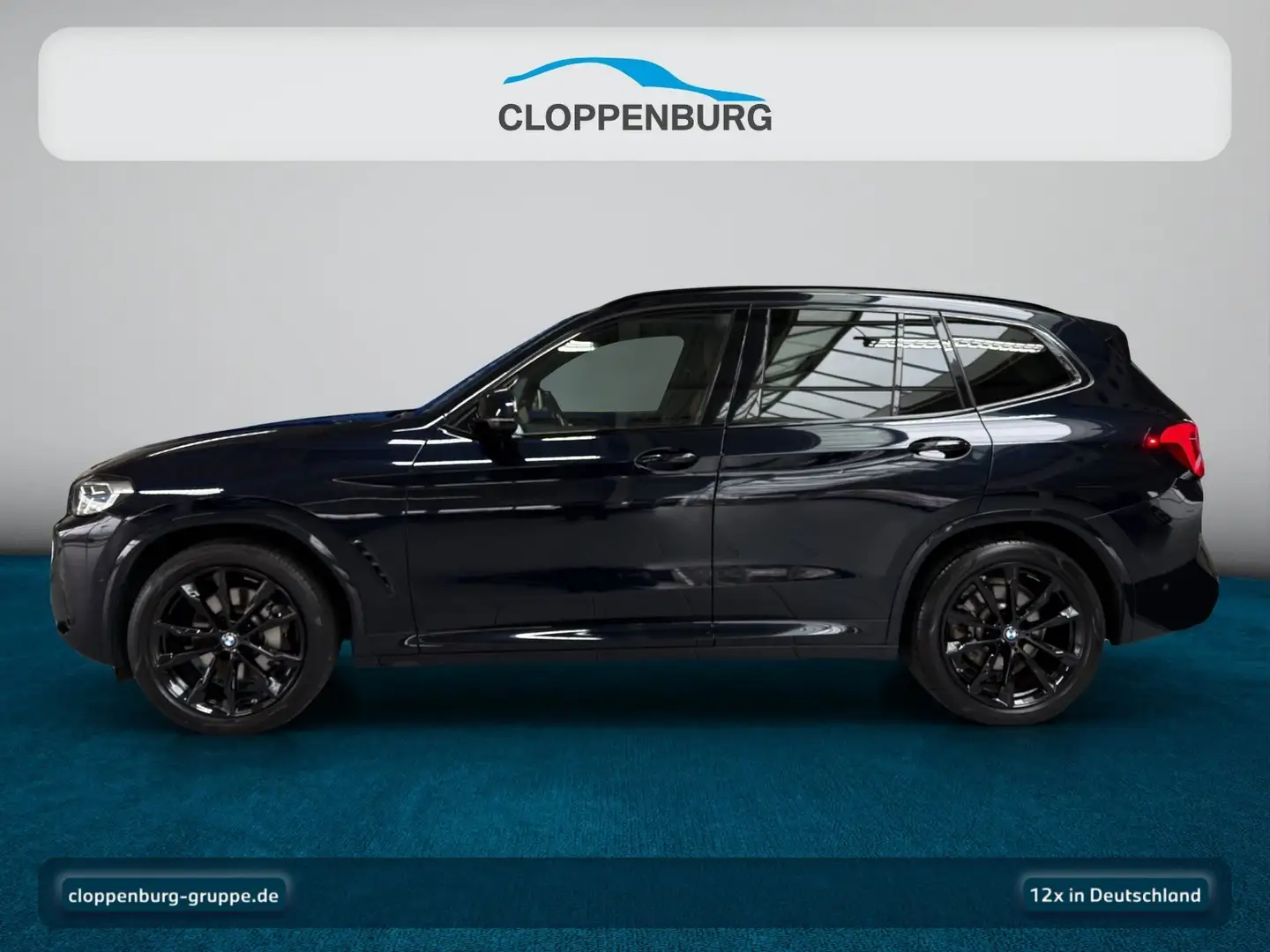 BMW X3 xDrive30i M Sportpaket Navi+Pano+Laser+SHZ Schwarz - 2
