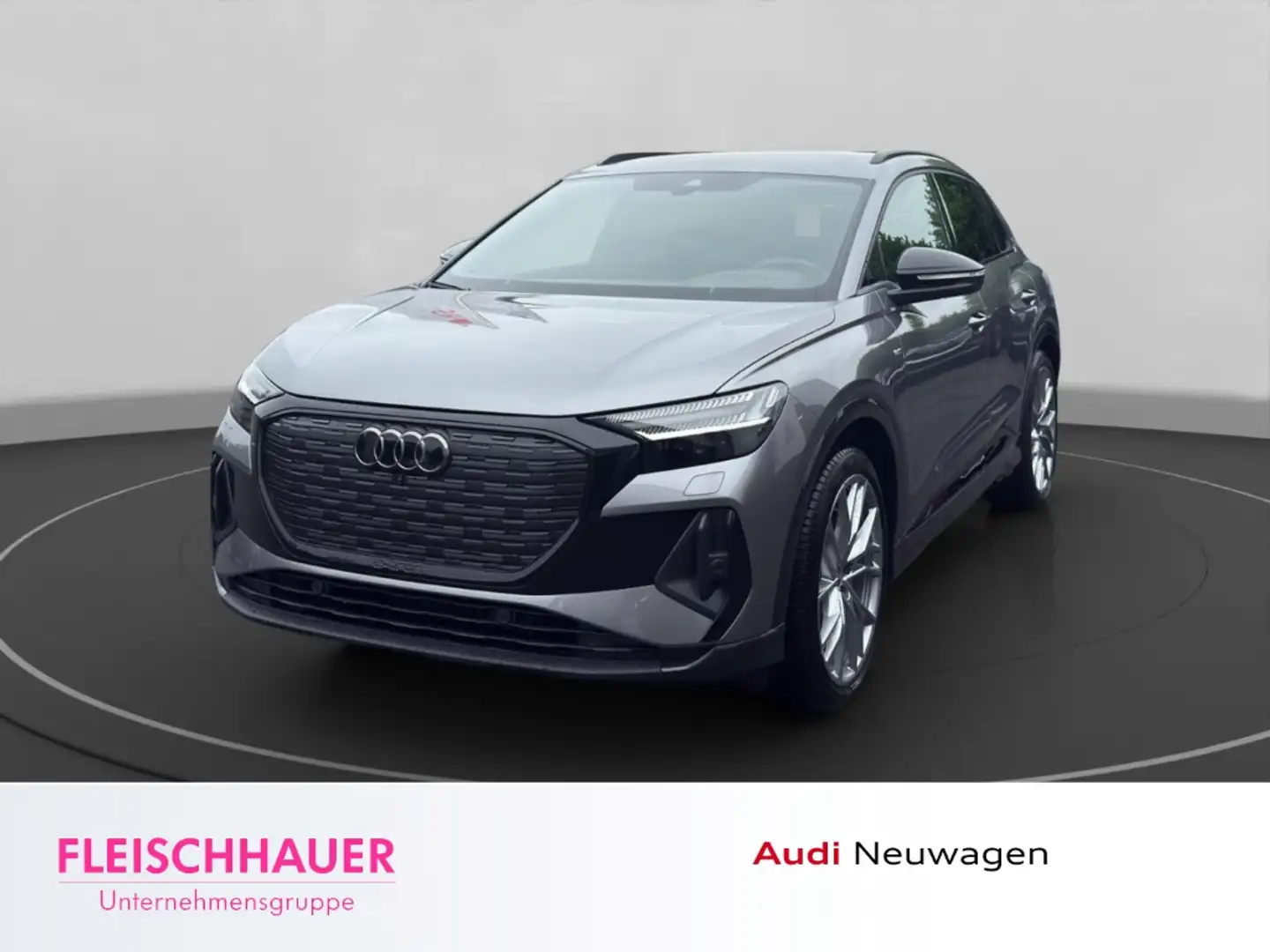 Audi Q4 e-tron Sportpaket 45 HUD+AHK+MEMORY+SOUNDSYSTEM+DIG. COCK Grau - 1