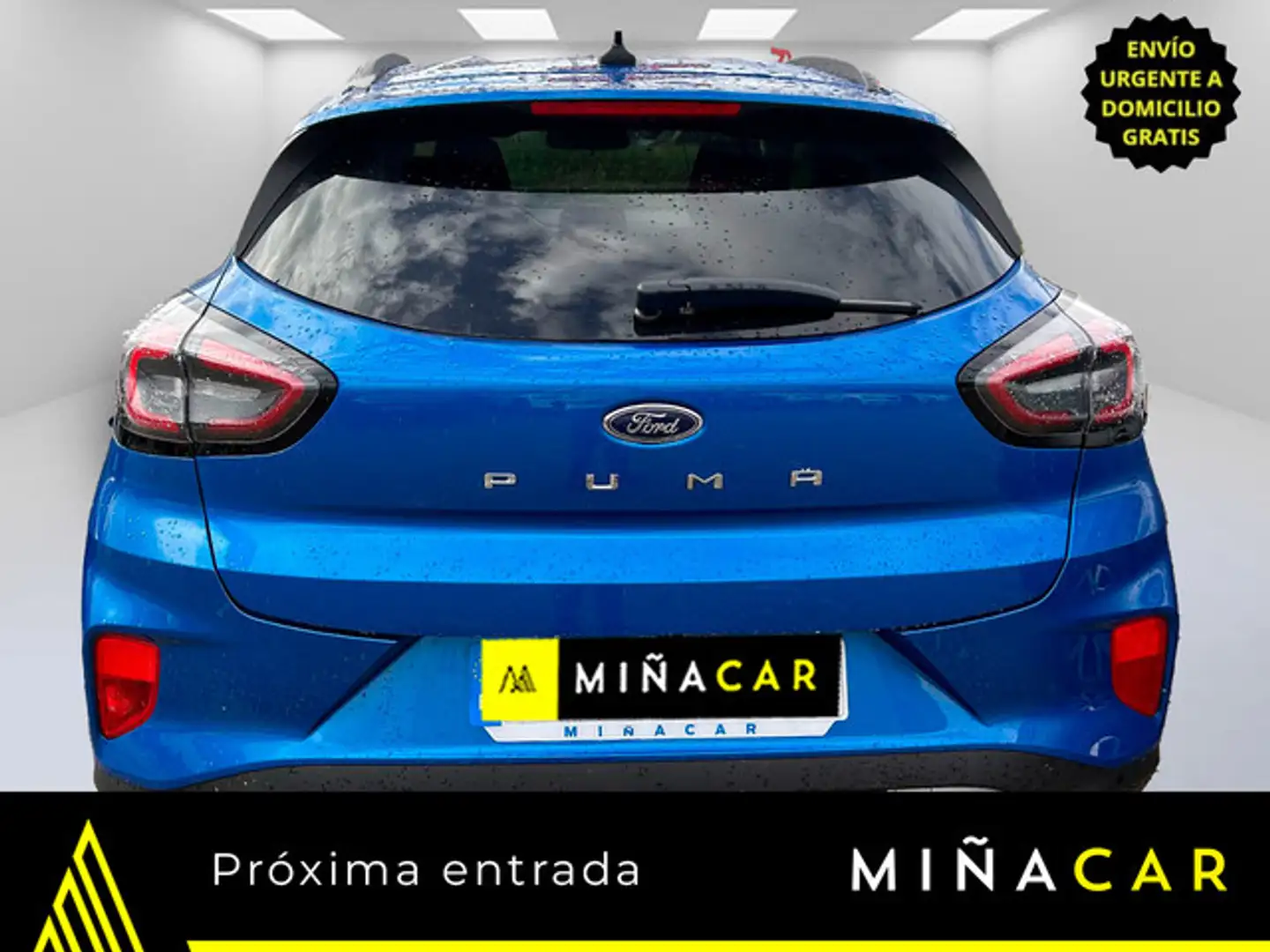 Ford Puma 1.0 EcoBoost MHEV Titanium 125 Azul - 2
