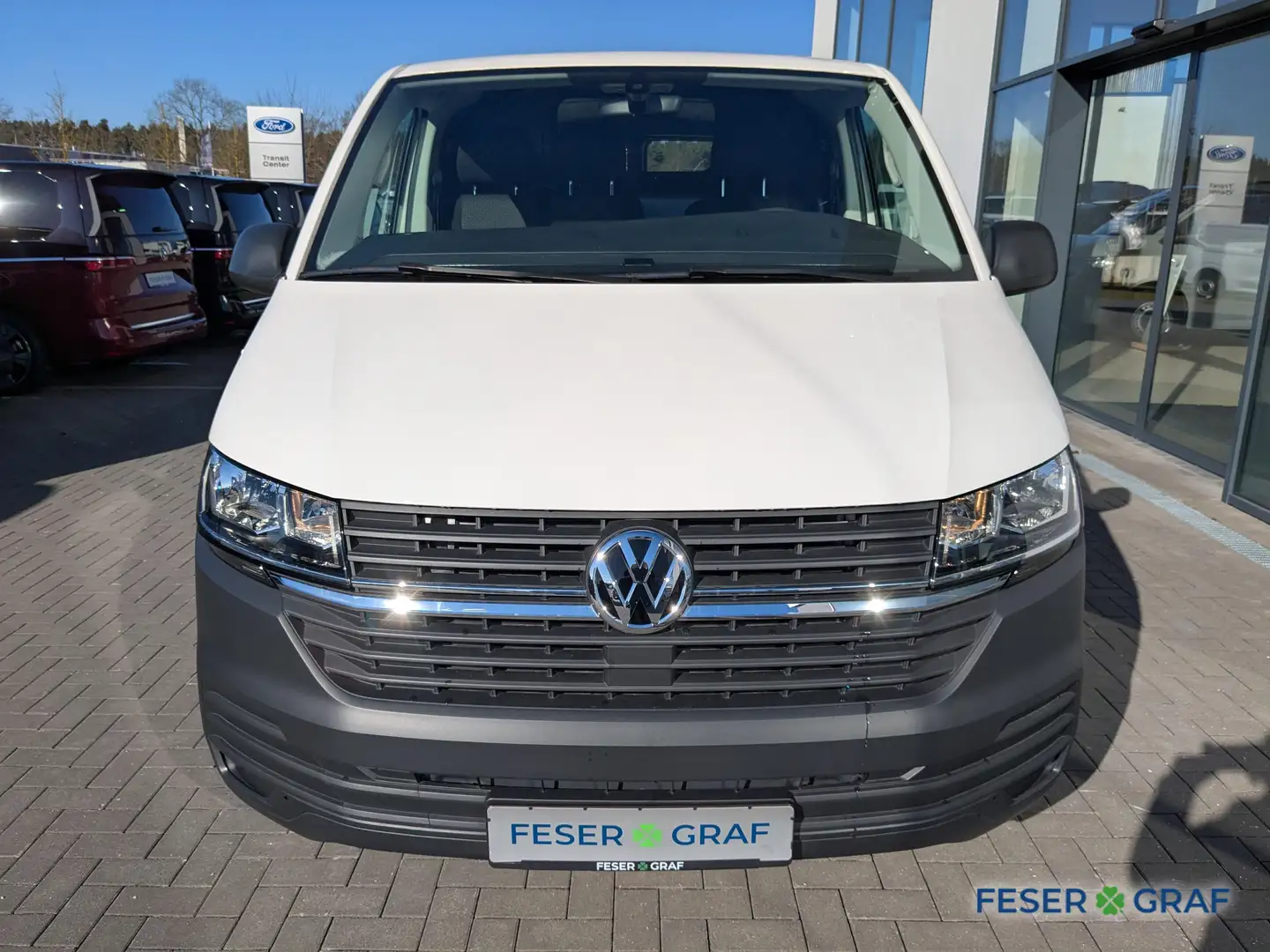 Volkswagen T6.1 Transporter 6.1 2.0 TDI KR KLIMA PDC GJR Weiß - 2