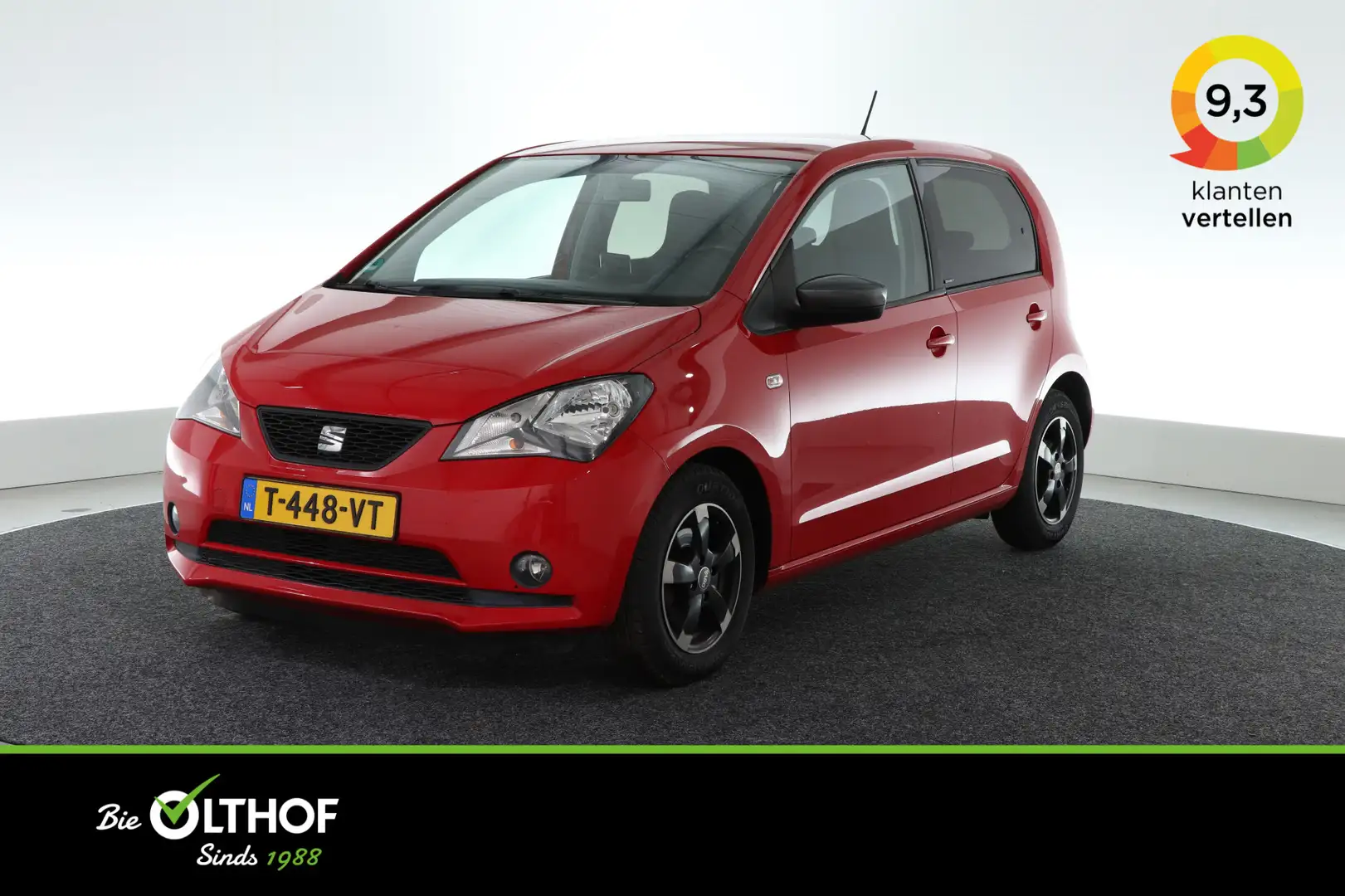 SEAT Mii 1.0 Connect / CRUISE / AIRCO / NAVI / PDC / Rosso - 1