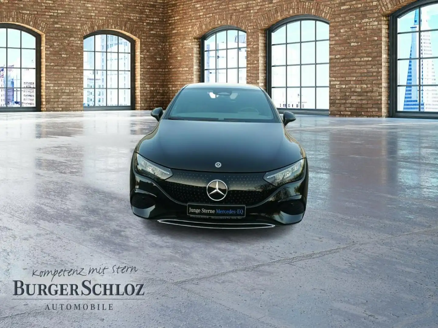 Mercedes-Benz EQE 300 ACC AHK AUT Kam. KeyLess KlimaA LED LM Noir - 2