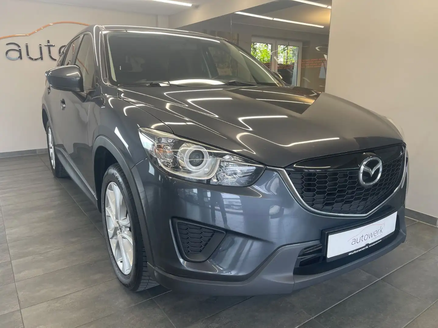 Mazda CX-5 2.2 Prime-Line 2WD*TÜVNEU/AHK/Klima/ALU/TOP Grau - 1