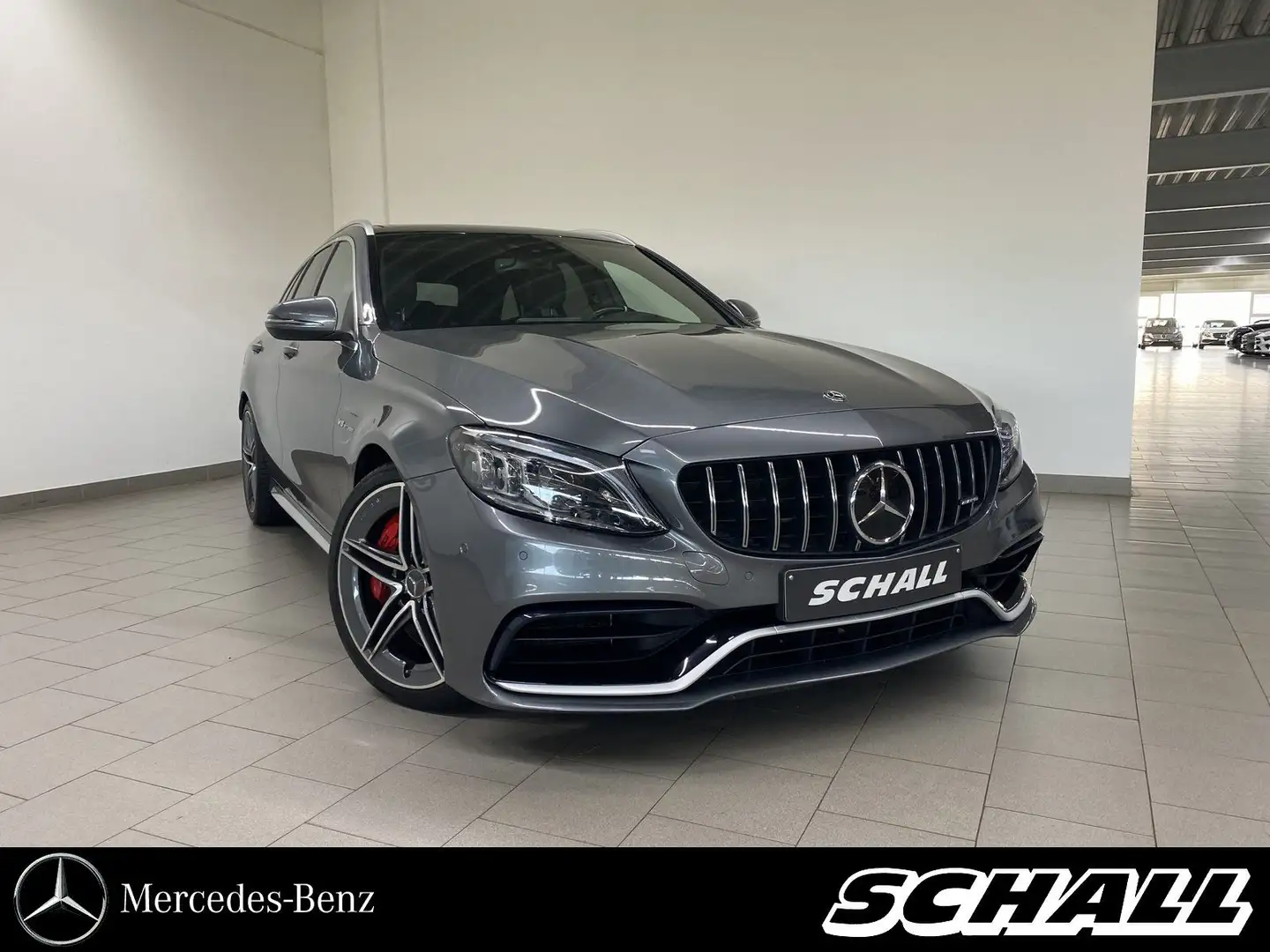Mercedes-Benz C 63 AMG C 63 S T AMG+DIST+PANO+AHK+PERF.ABGAS+KAM+MEMO Grau - 1