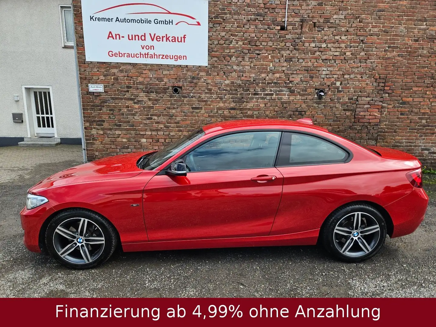 BMW 220 i Coupe Roşu - 2