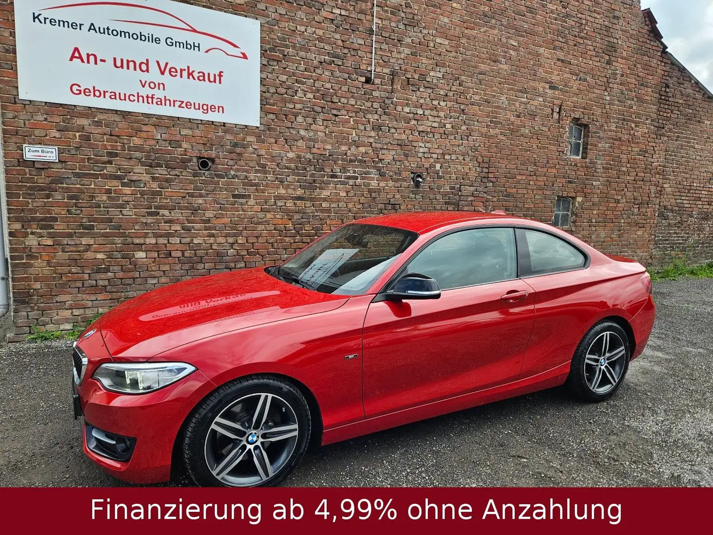 BMW 220 i Coupe Roşu - 1