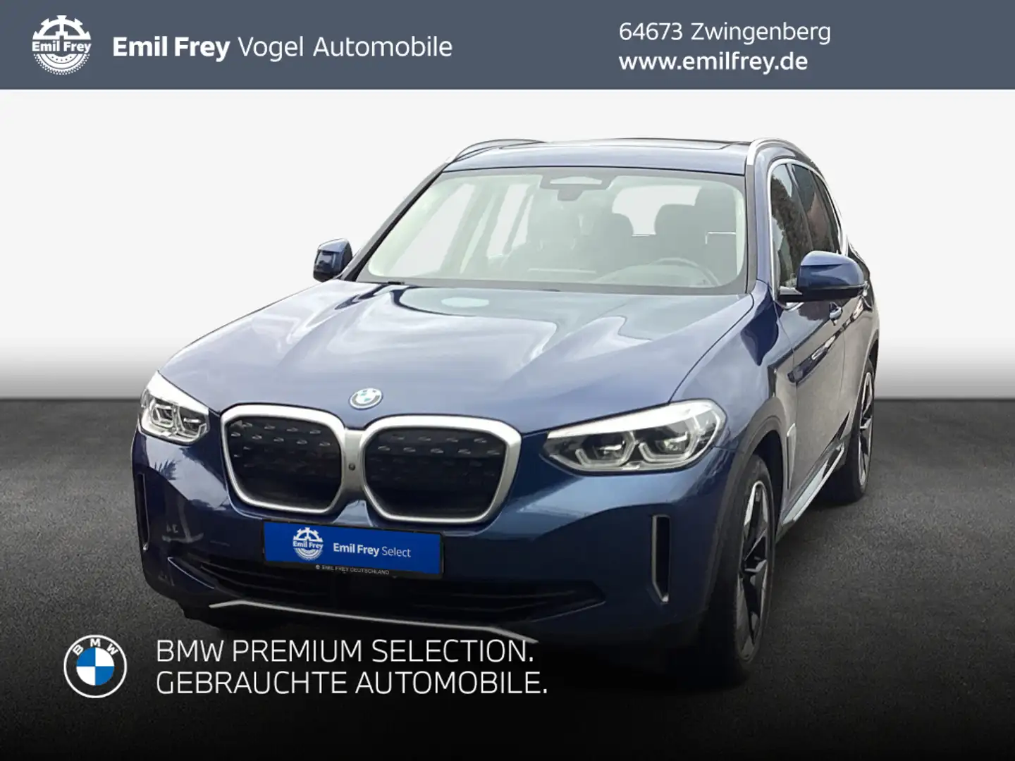 BMW iX3 Impressive LED* Head-Up* Harman/Kardon Blauw - 1