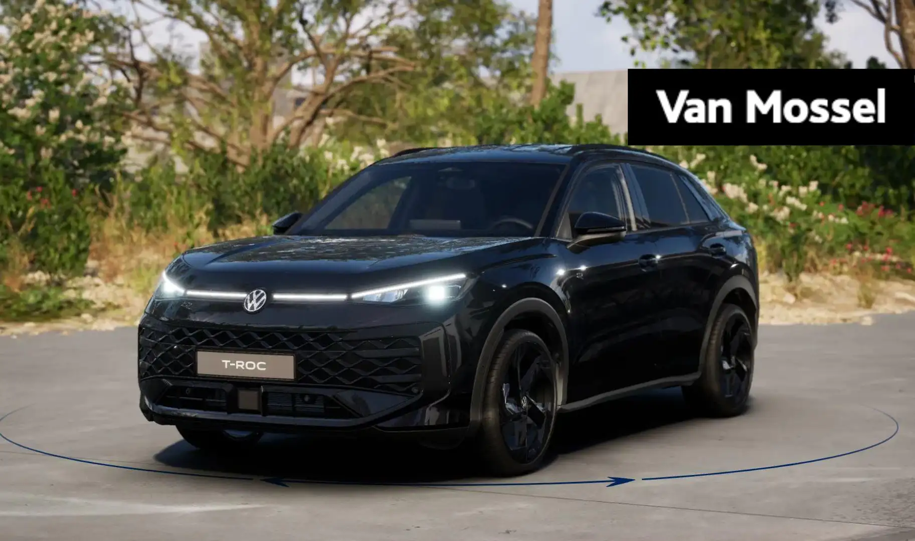 Volkswagen T-Roc 1.5 TSI R-Line First Edition 150 PK | De Nieuwe T- Zwart - 1