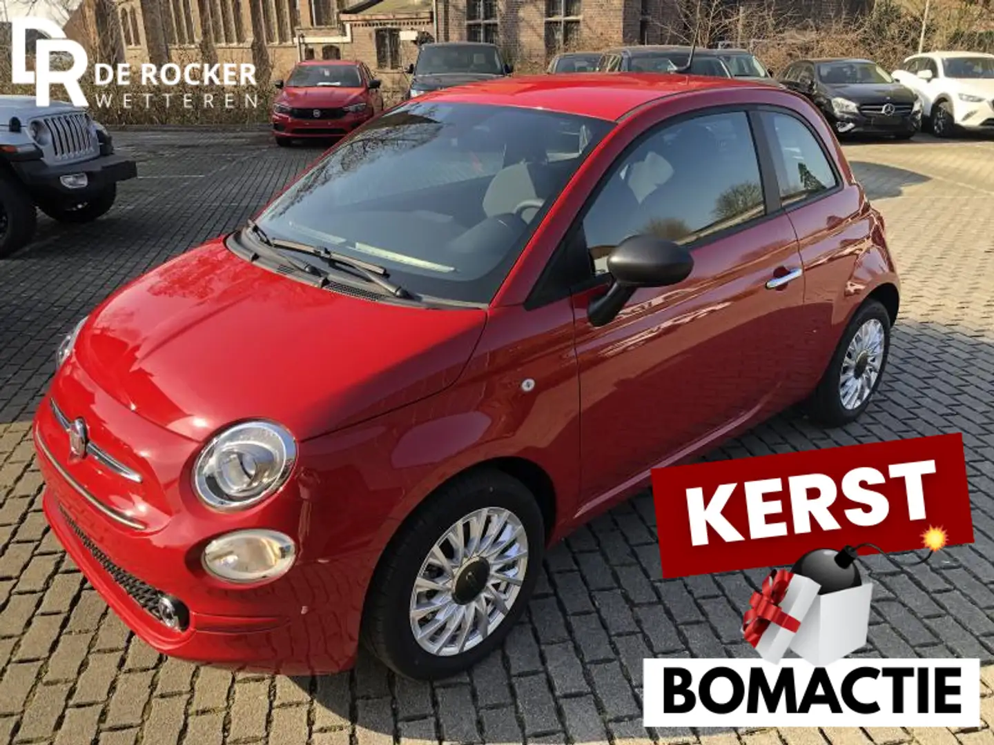 Fiat 500 Lounge Rouge - 1