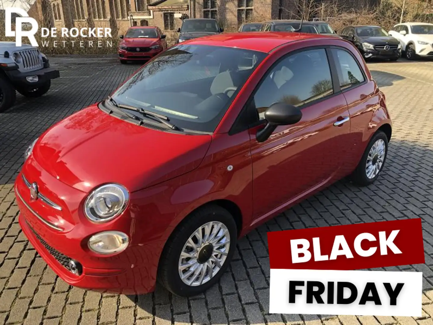 Fiat 500 Lounge Rouge - 1