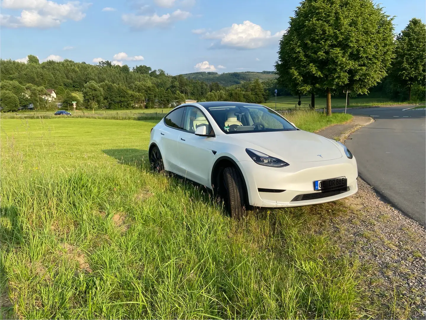 Tesla Model Y RWD White - 1