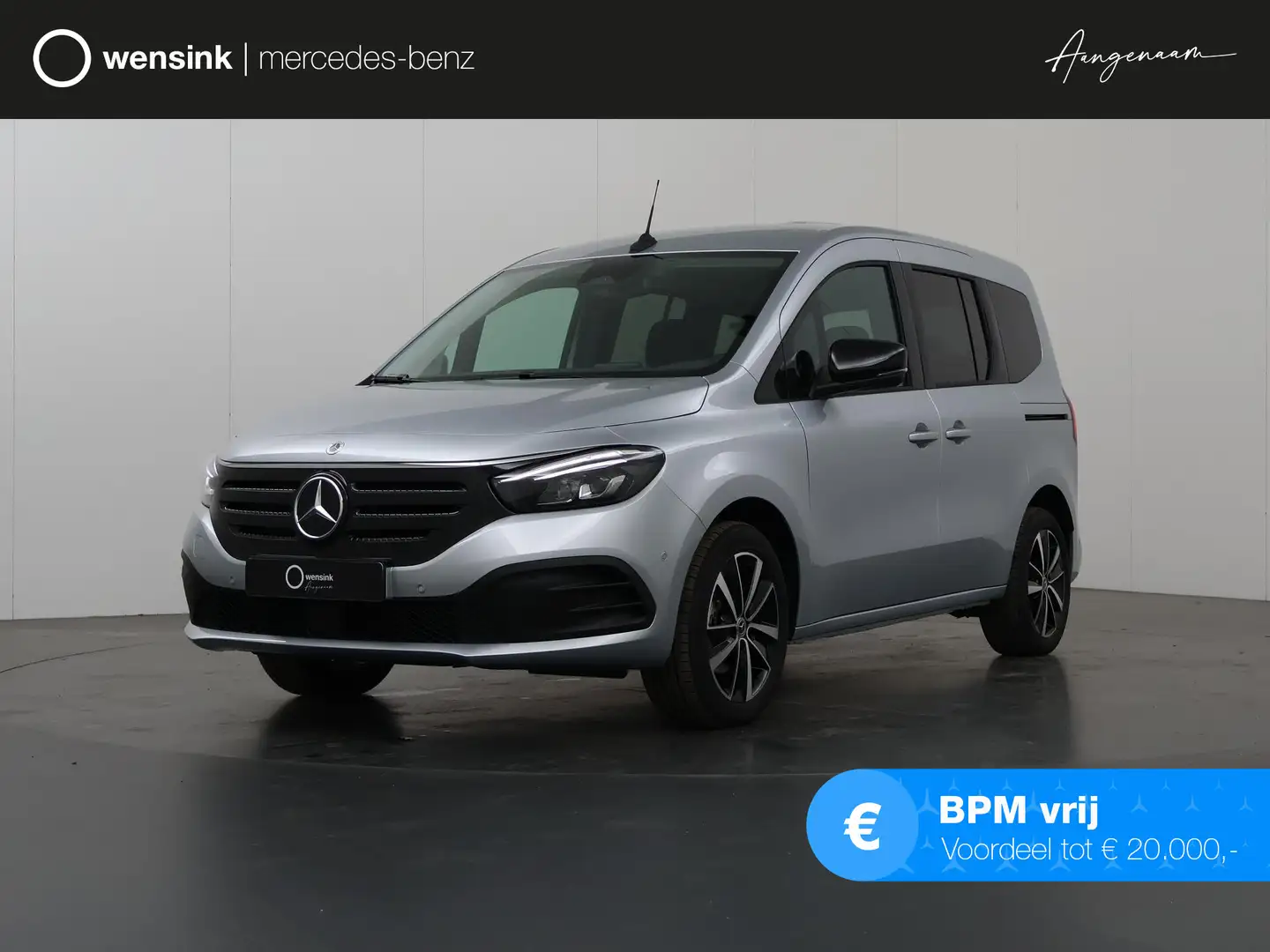 Mercedes-Benz EQT Tourer 200 L1 Premium 45kWh | 34.850,- Incl. Btw | Plateado - 1