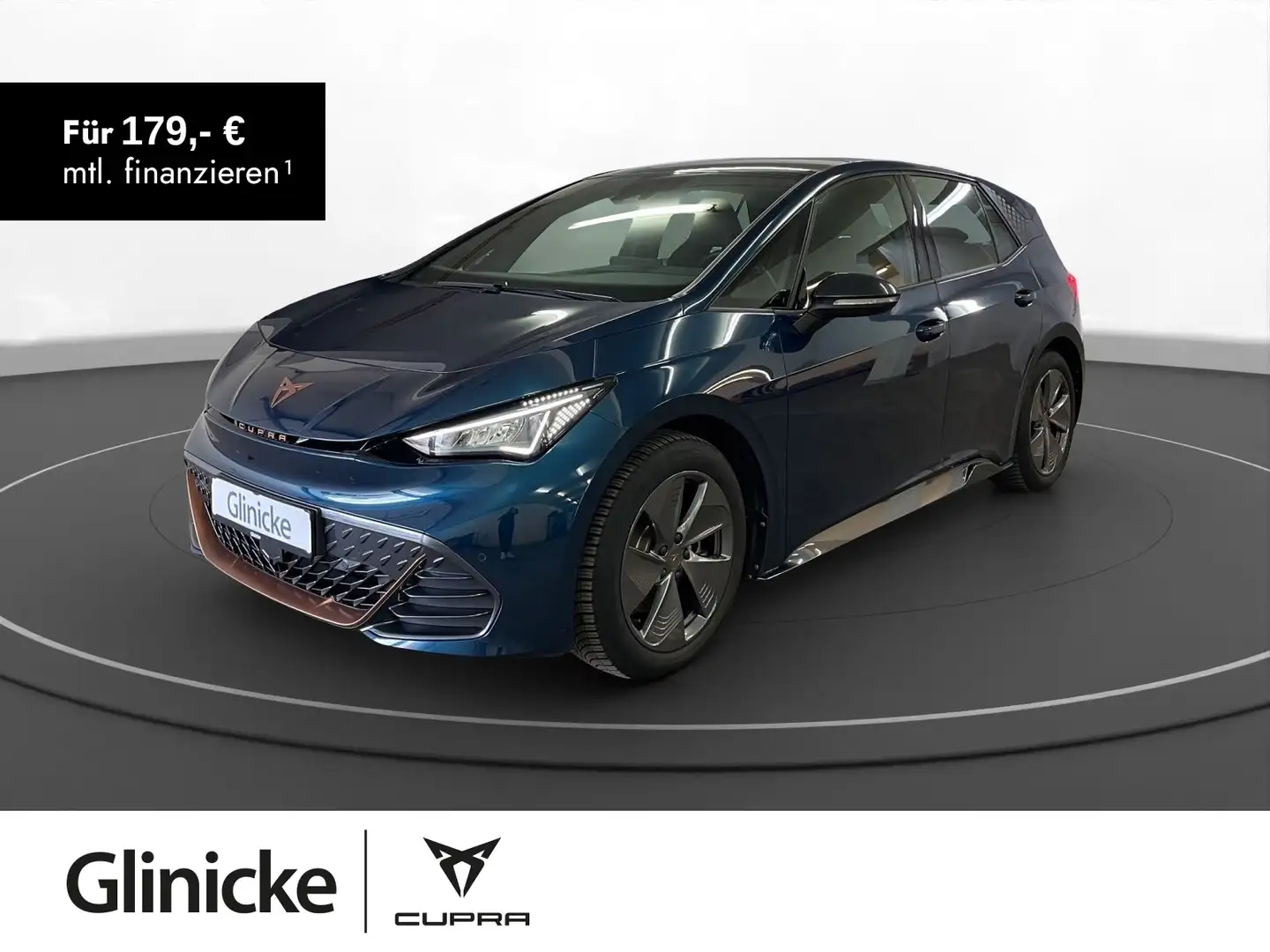 CUPRA Born 150 LED LM 18" Navi PDC+RFK ACC DAB Klima Blau - 1