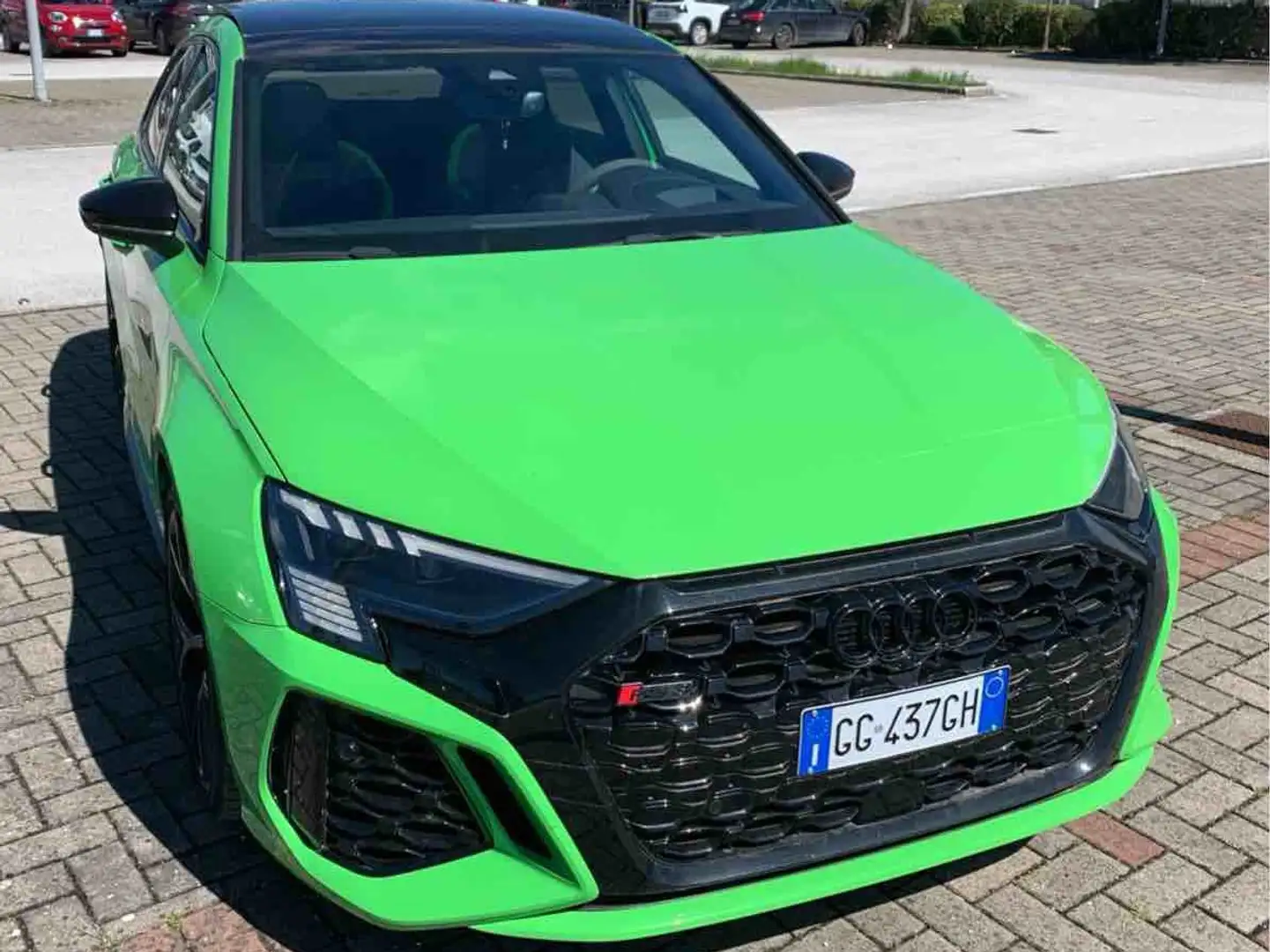 Audi RS3 SPB 2.5 tfsi uniprop quattro TETTO CARBOC leasing Verde - 2