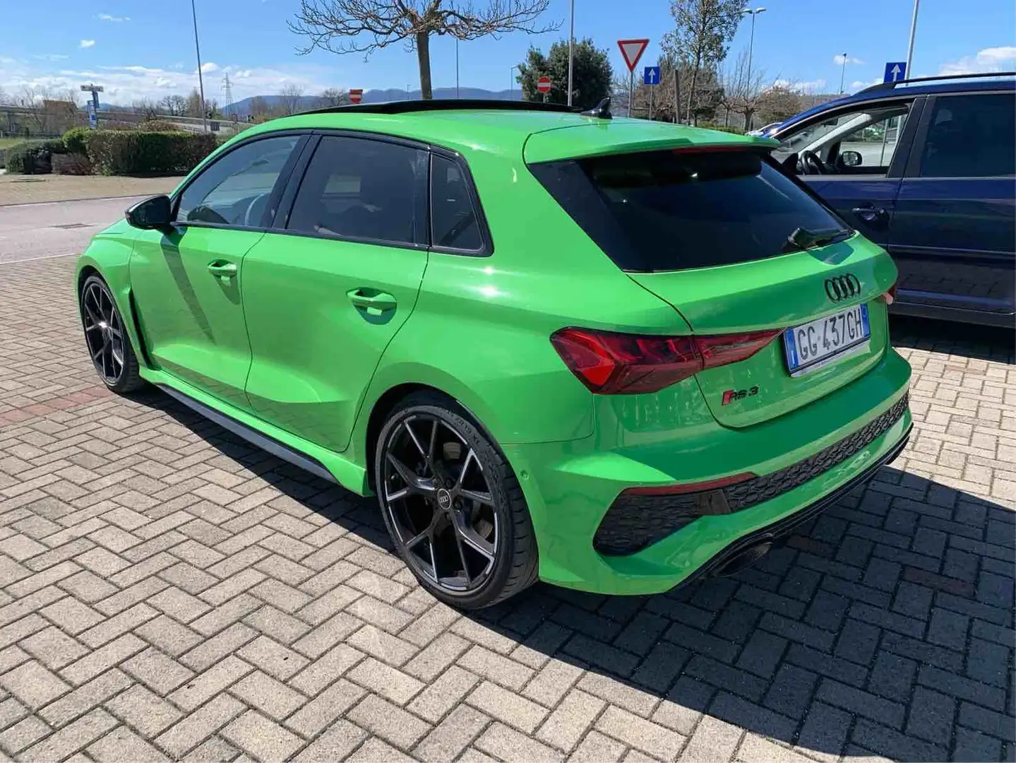 Audi RS3 SPB 2.5 tfsi uniprop quattro TETTO CARBOC leasing Verde - 1