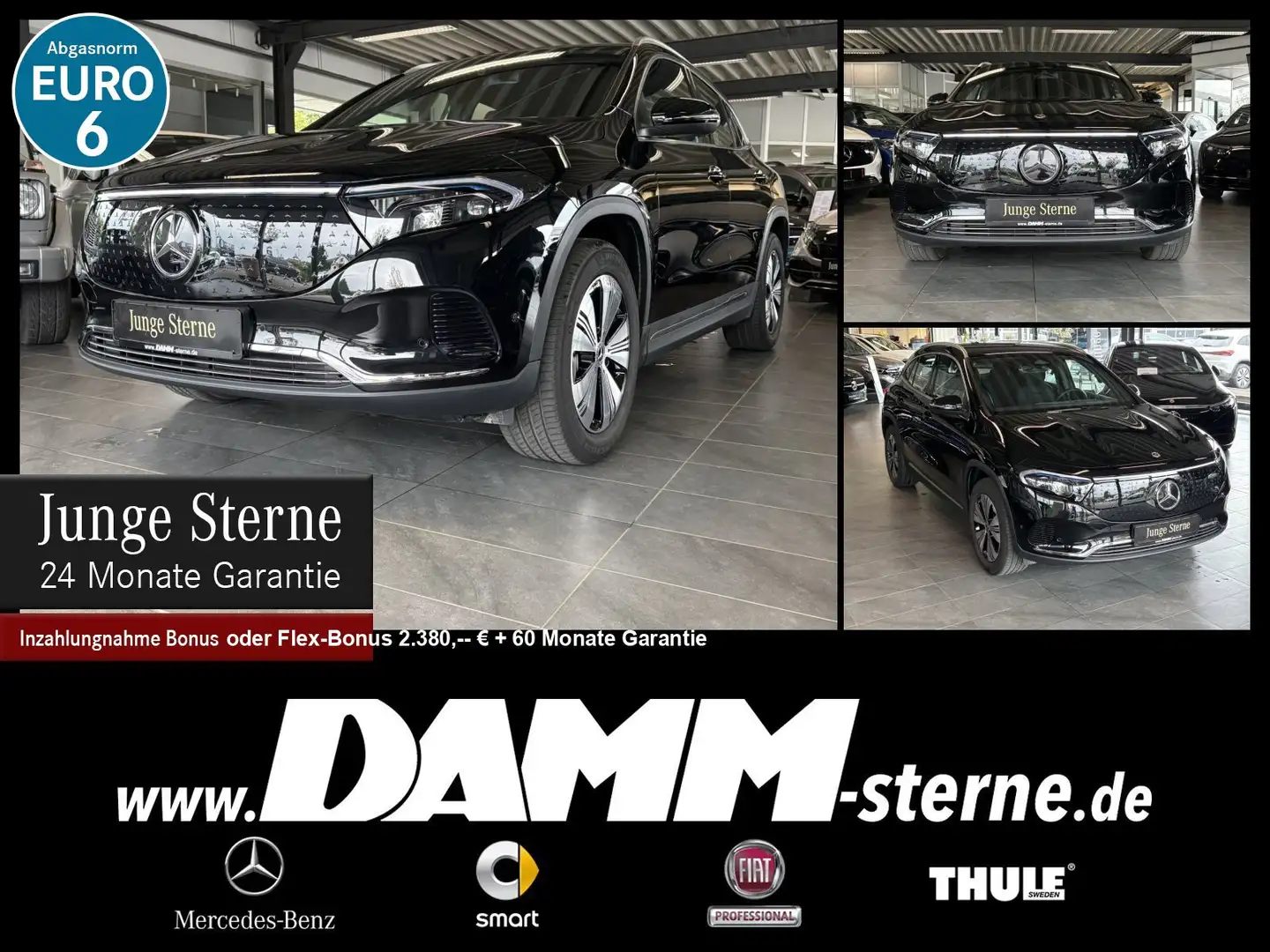 Mercedes-Benz EQA 300 EQA 300 4M Progr. Adv./AHK/TWA/Winter-P./+ Flex Negro - 1