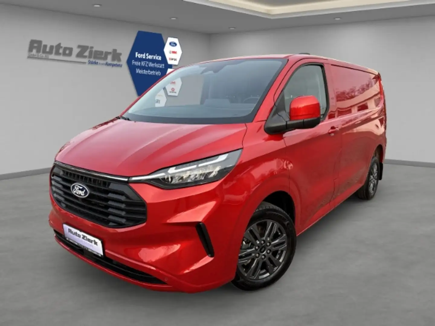 Ford Transit Custom Kasten 320 L1 Limited 2.0 EcoBlue ACC NAVI RFK Rot - 1