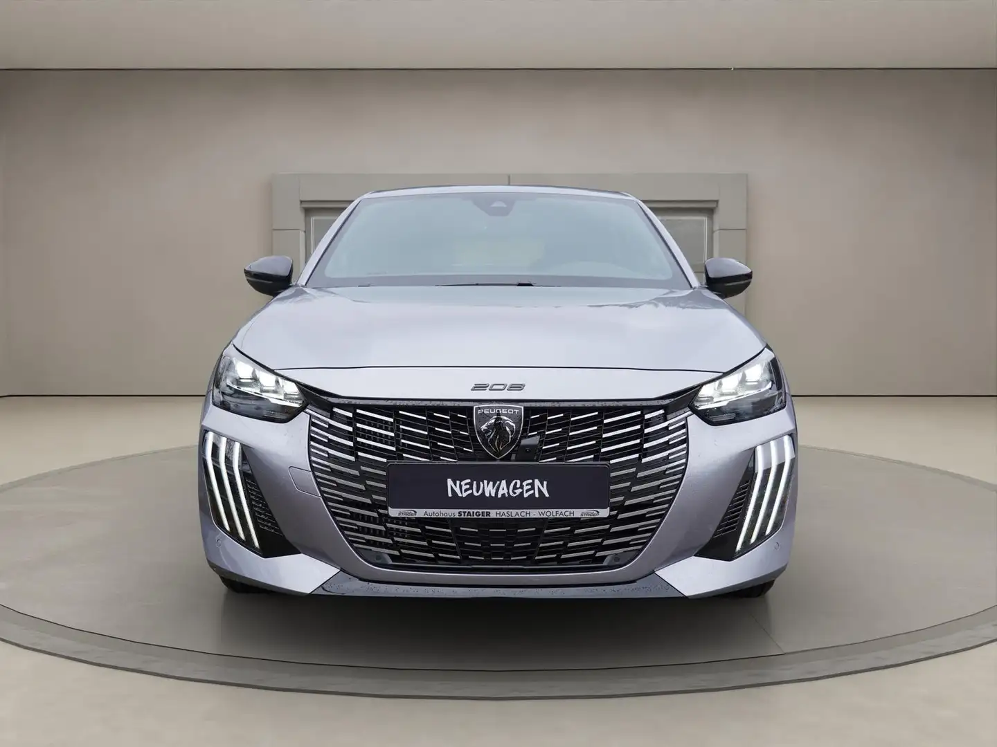 Peugeot 208 GT MHEV+Sitzheizung+Rückfahrkamera+LED+360°+ Silber - 2