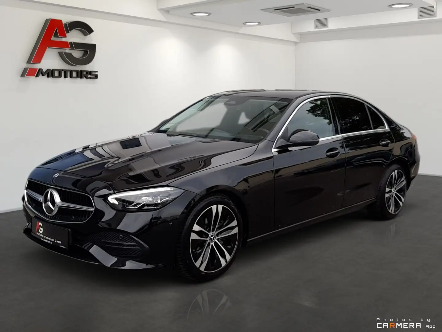 Mercedes-Benz C 200 d Aut./LED/Navi/Kamera/Leder/Spurhalt./SHZ Schwarz - 1