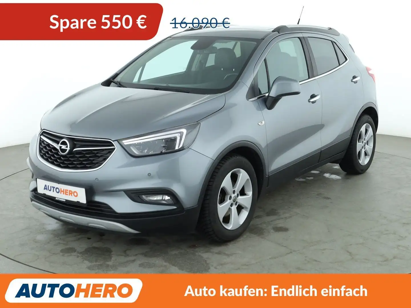 Opel Mokka X 1.4 Turbo Innovation Aut.*NAVI*CAM*TEMPO Grau - 1