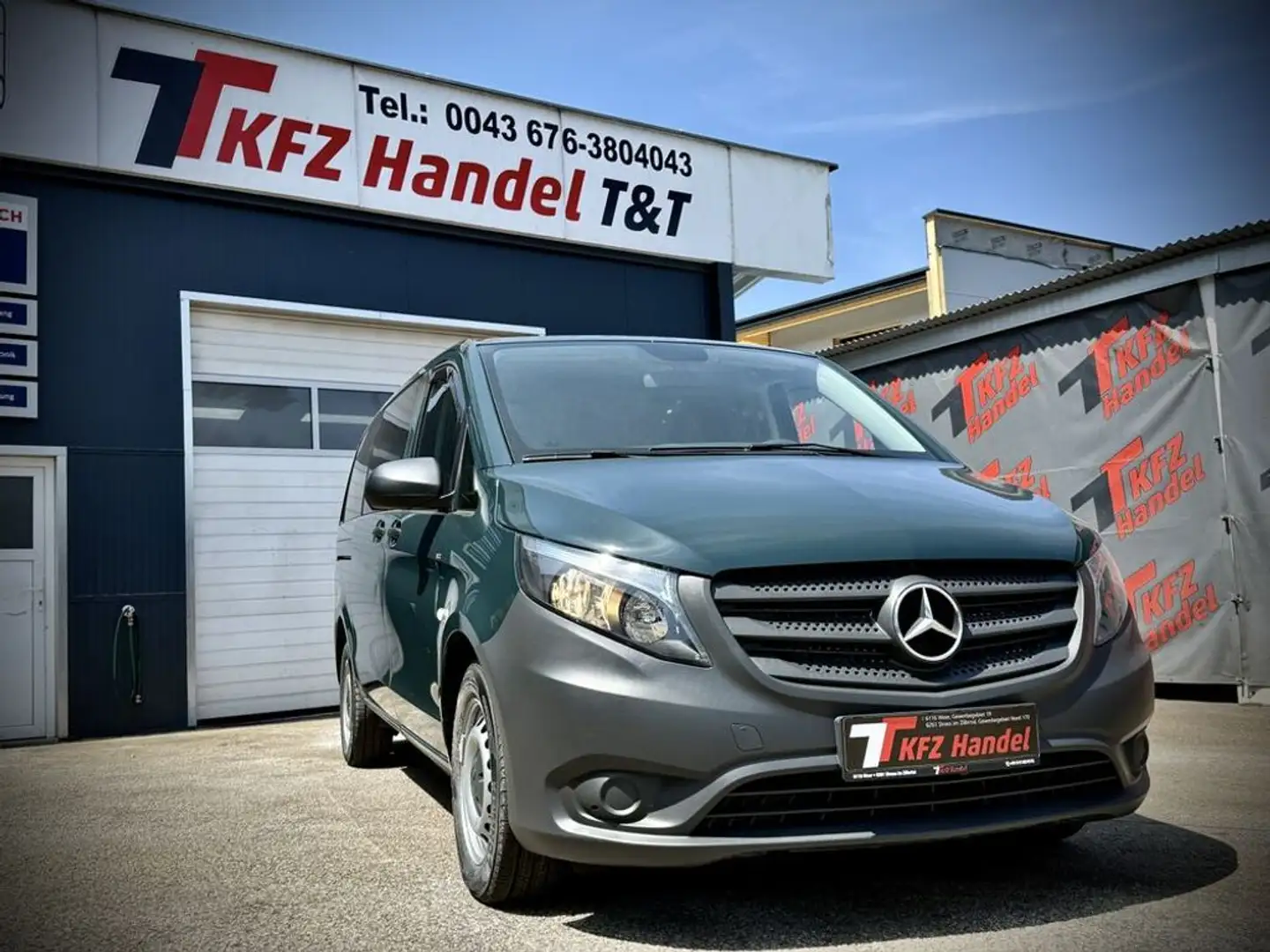 Mercedes-Benz Vito 110 CDI Pro lang Grün - 1