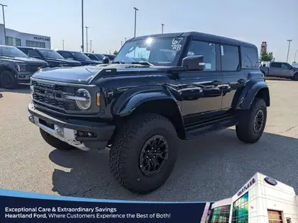Black 2026 Ford Bronco Raptor SUV / Crossover Four-Wheel Drive Automatic