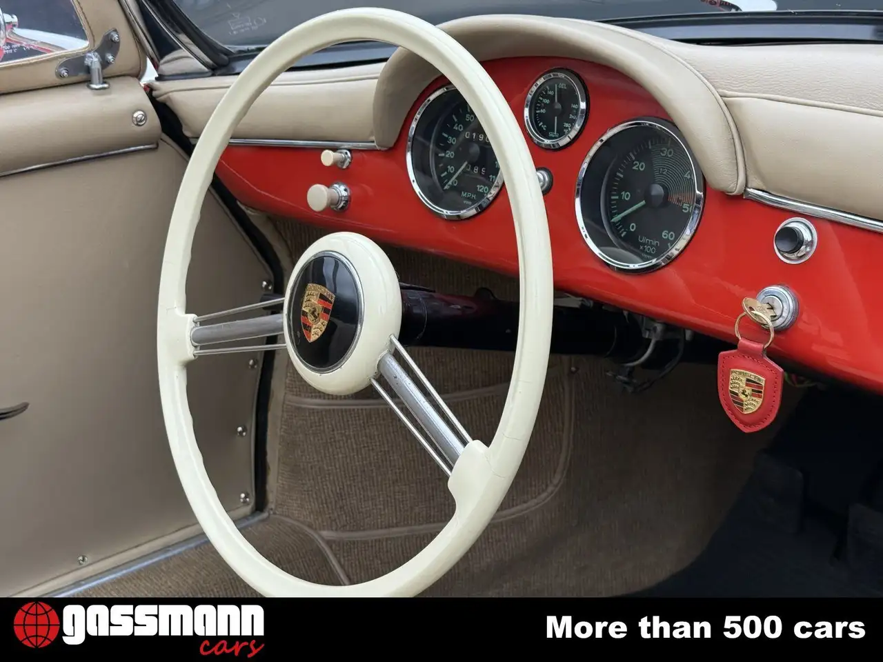 Porsche 356 Pre A 1600 Speedster - Matching-Numbers, foto 10