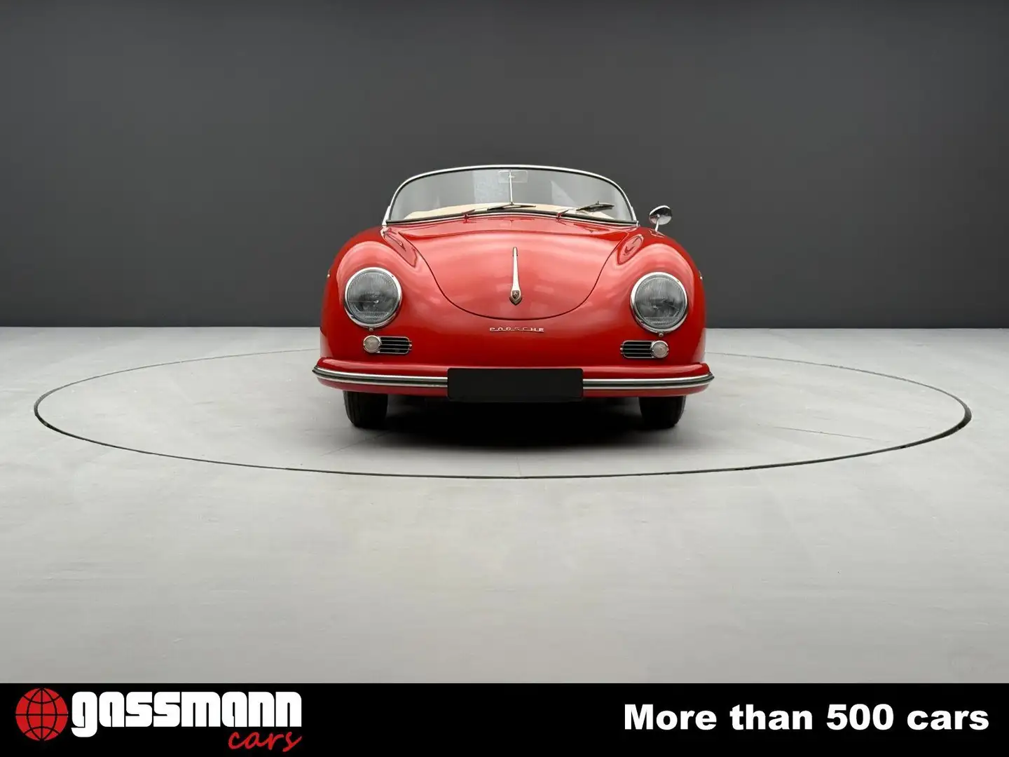 Porsche 356 Pre A 1600 Speedster - Matching-Numbers Rot - 2