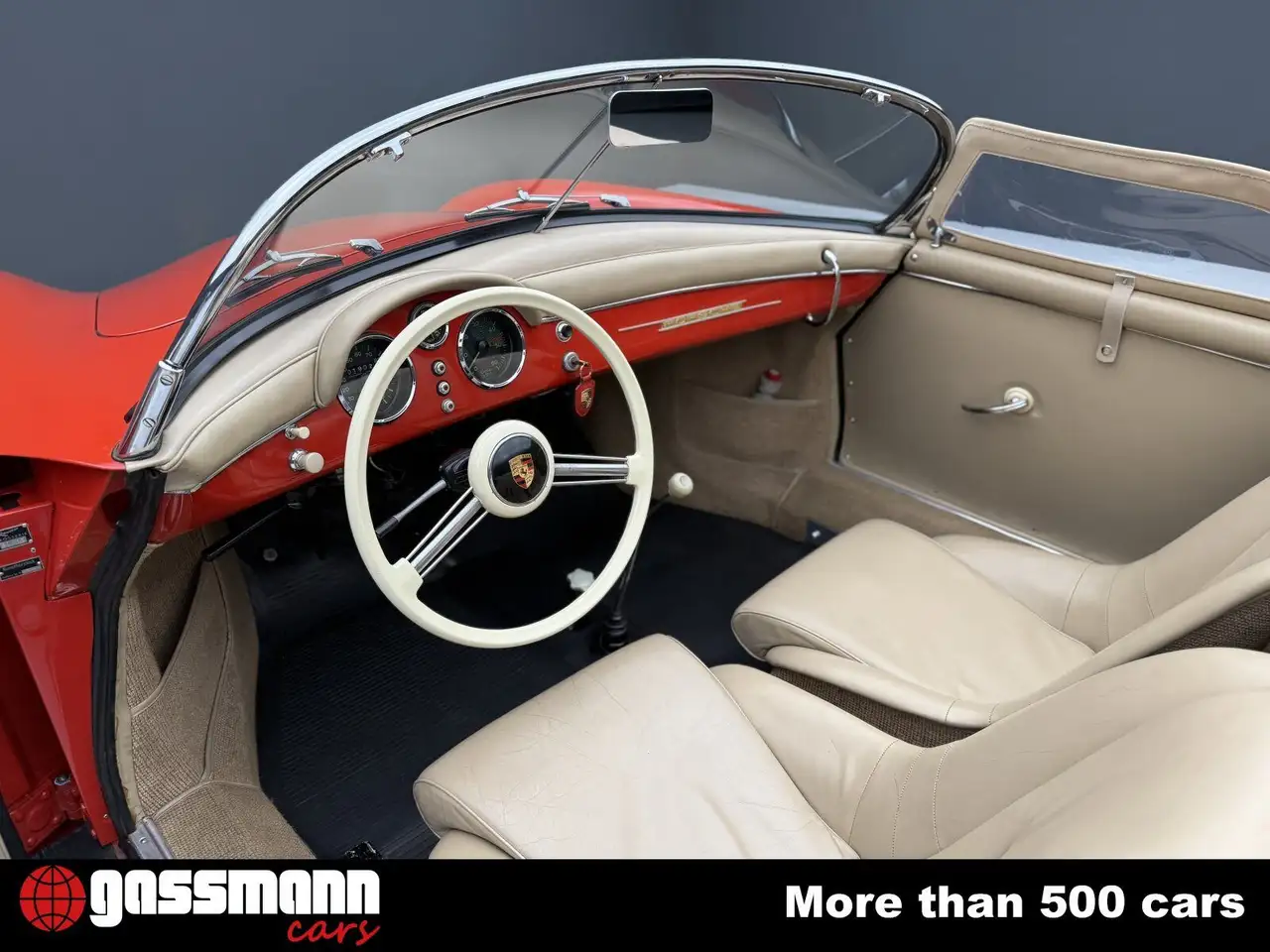 Porsche 356 Pre A 1600 Speedster - Matching-Numbers, foto 9