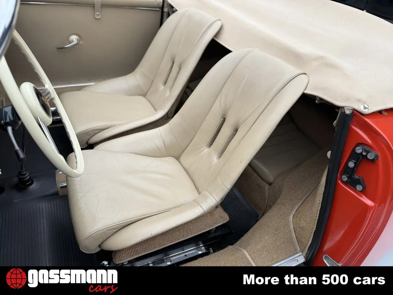 Porsche 356 Pre A 1600 Speedster - Matching-Numbers, foto 8