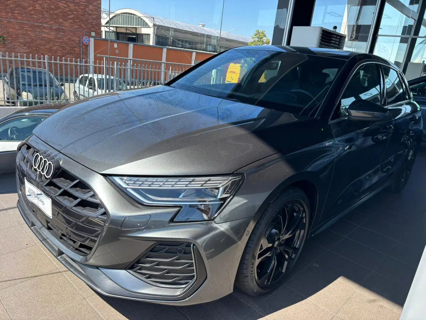 Audi A3 A3 Sportback 2.0 tdi S line edition 150cv s-tronic Gris - 2