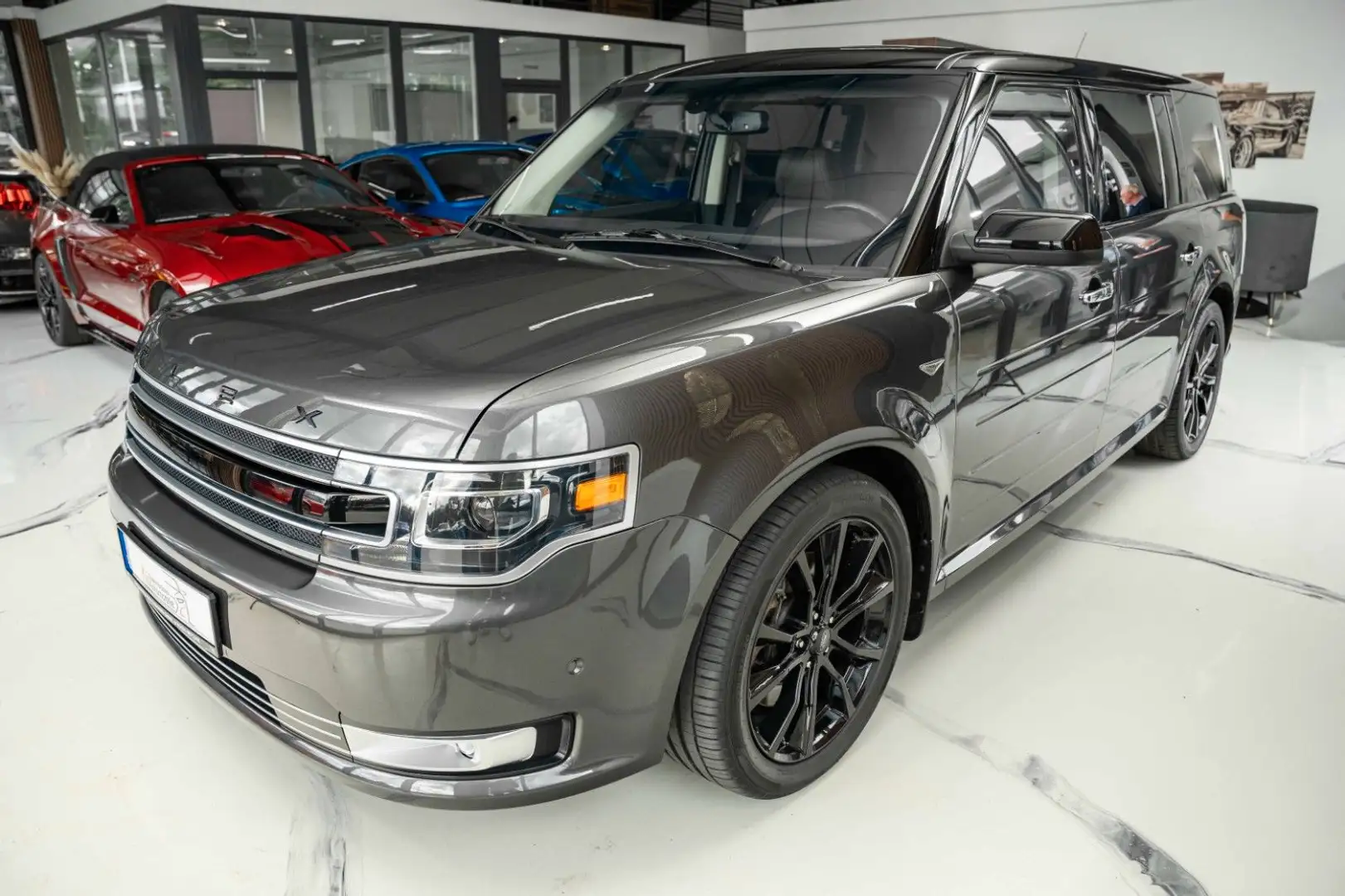 Ford Flex 3.5 Ecoboost LIMITED AWD PANO LEDER  AHK Gris - 1