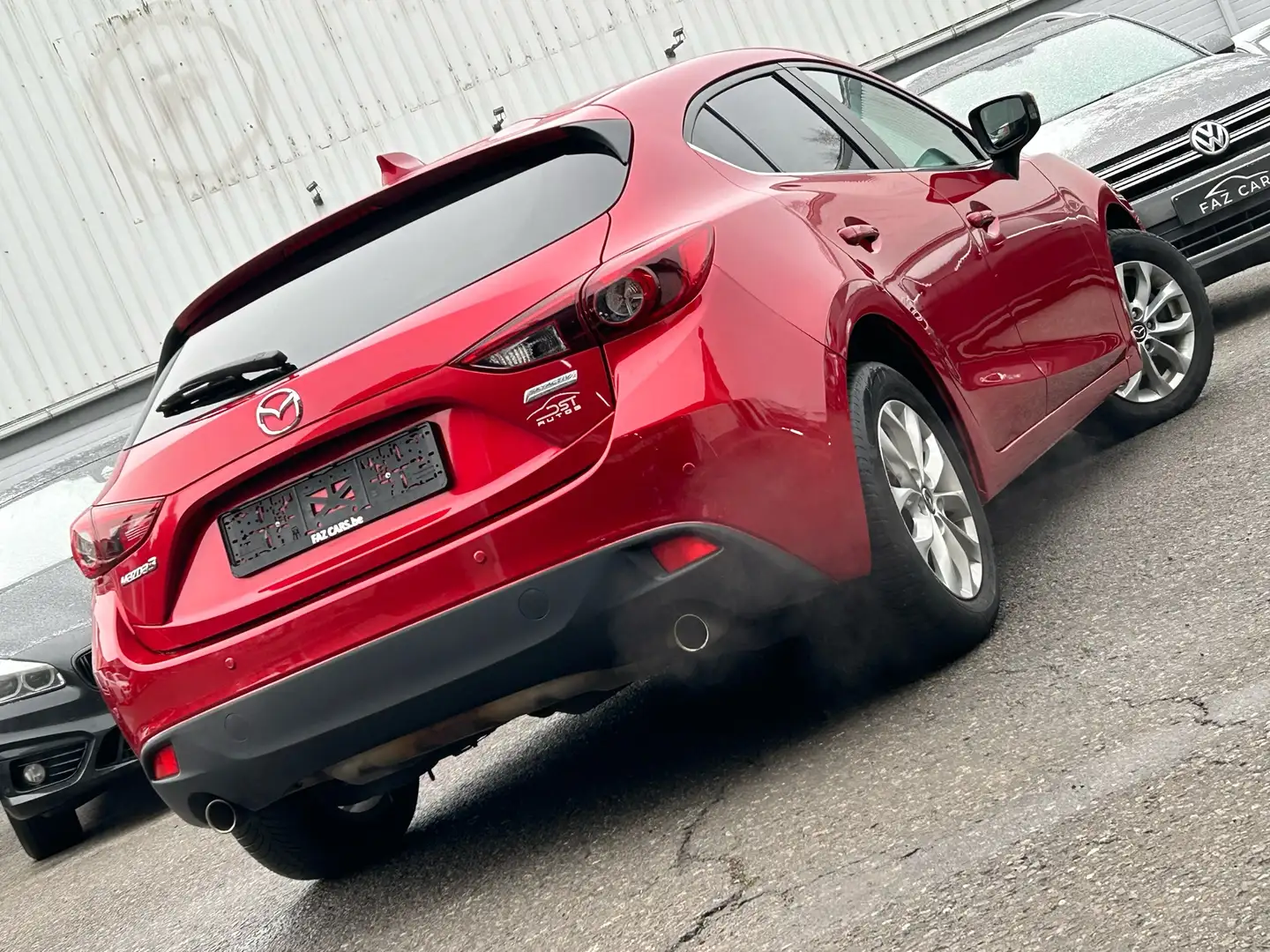 Mazda 3 2.0i * CUIR + GPS + XENON + JANTES + CLIM * Rojo - 2