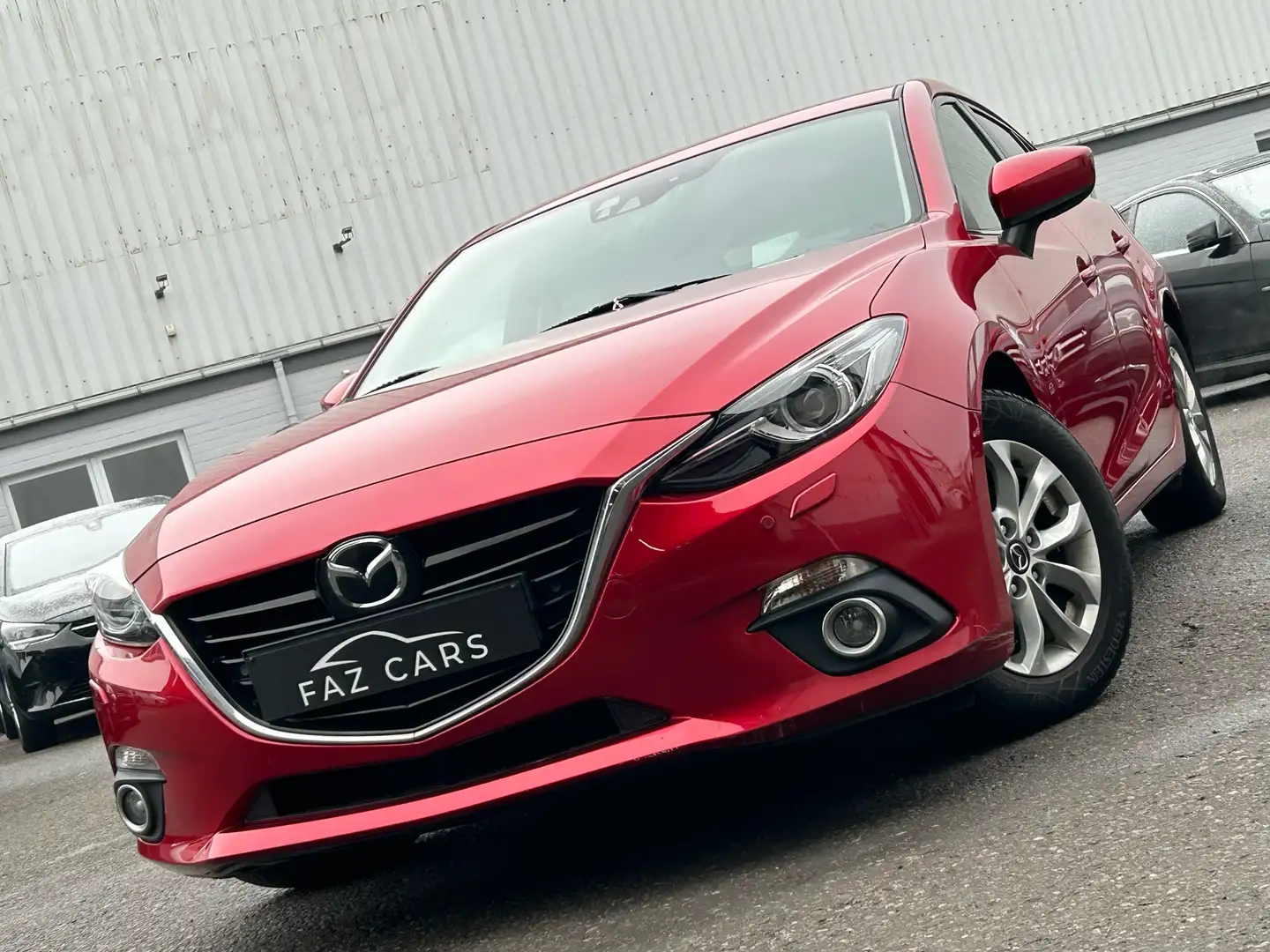 Mazda 3 2.0i * CUIR + GPS + XENON + JANTES + CLIM * Rojo - 1