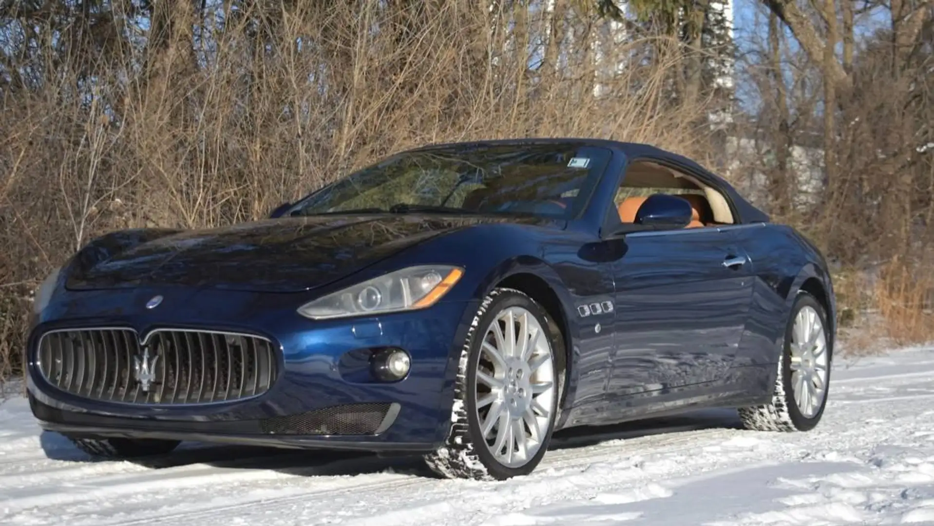 Maserati GranCabrio 4.7 Blau - 1