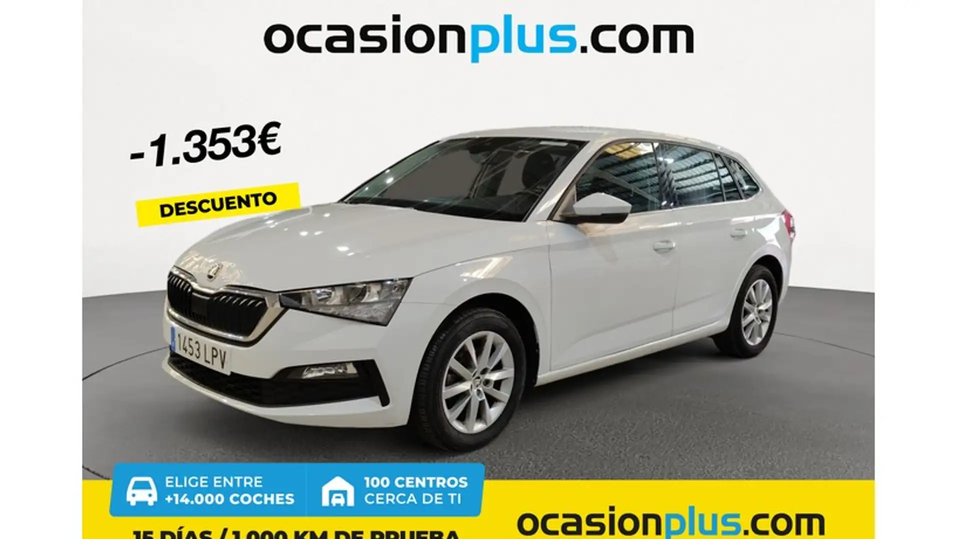 Skoda Scala 1.0 TSI Ambition 81kW Wit - 1