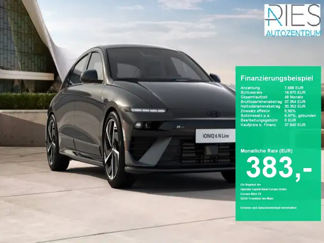 Hyundai IONIQ 6 Elektro KlimaA*LED*Navi*SHZ*el.Heck*ACC