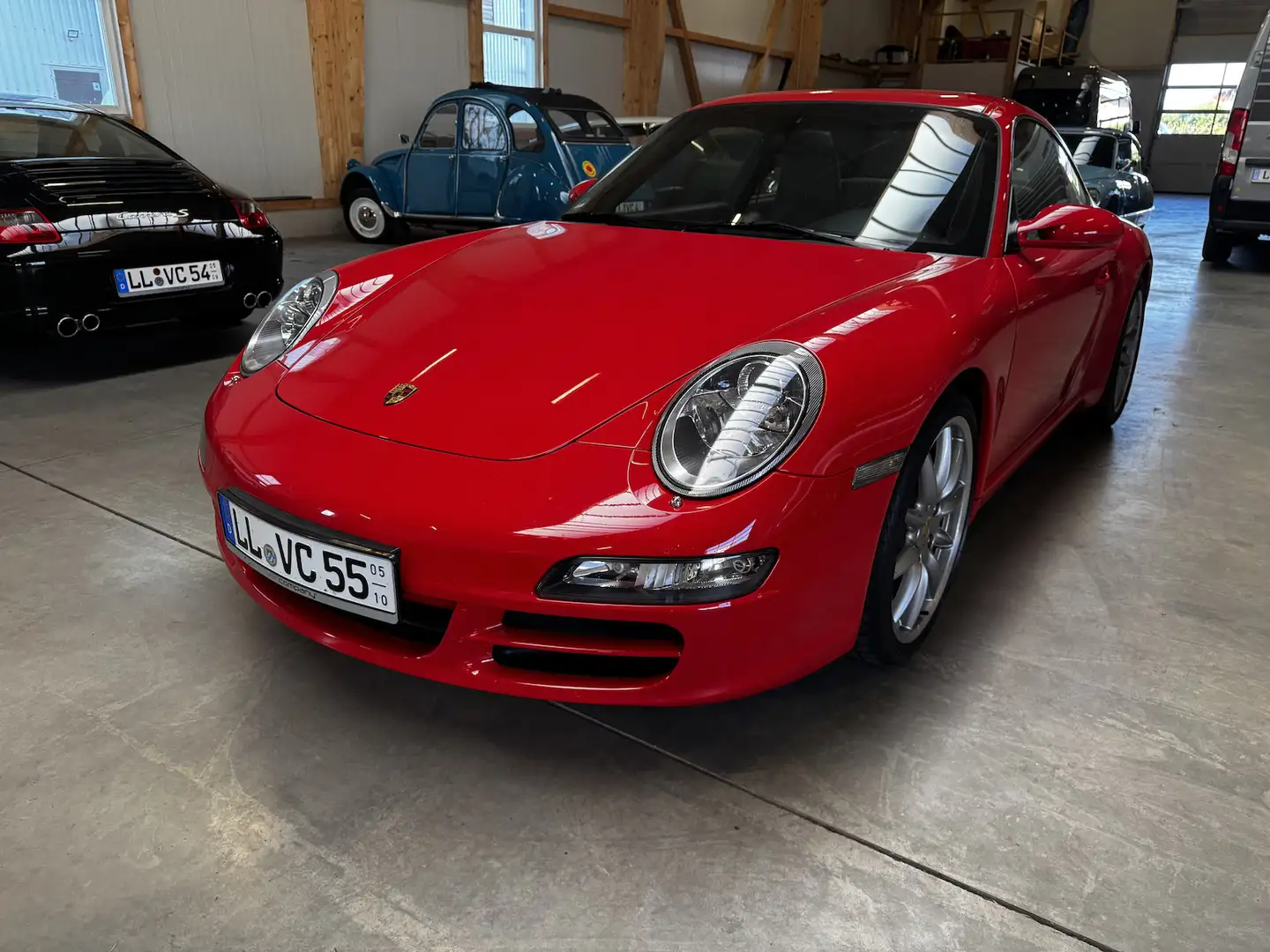 Porsche 997 Carrera S 3.8 PZ-Scheckheft makellos Rouge - 2