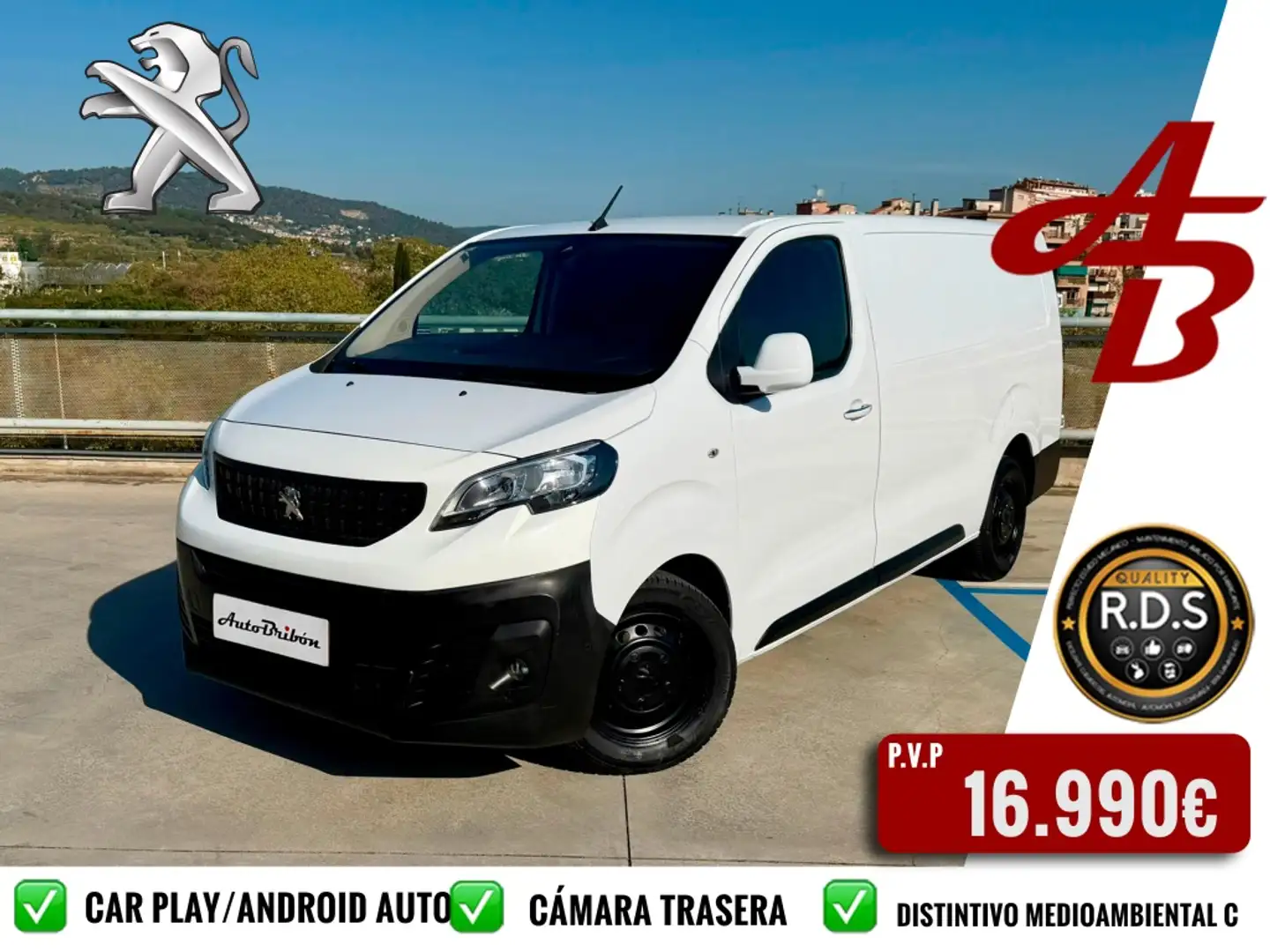 Peugeot Expert Fg. Compact 1.5BlueHDi S&S Premium 120 Blanco - 1