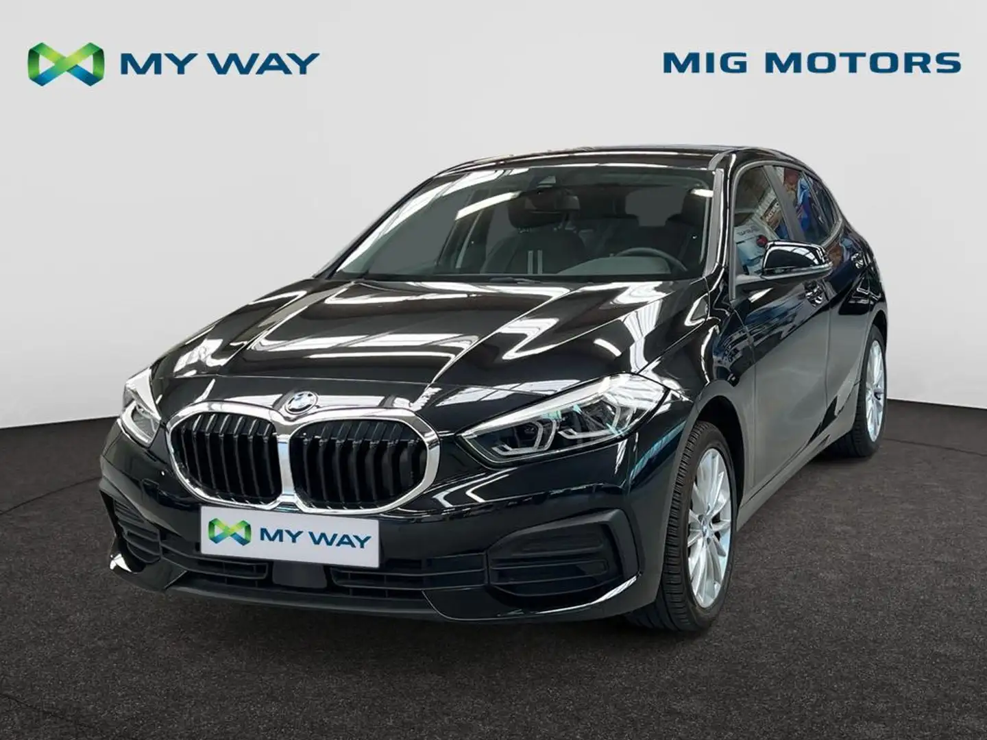 BMW 116 d AdBlue (EU6AP) Noir - 1