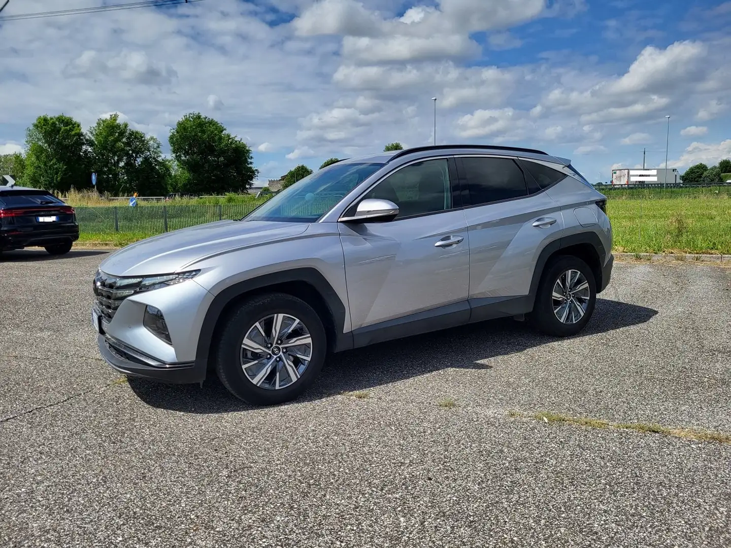 Hyundai TUCSON 1.6 hybrid 230cv Xline 4wd automatica Zilver - 1