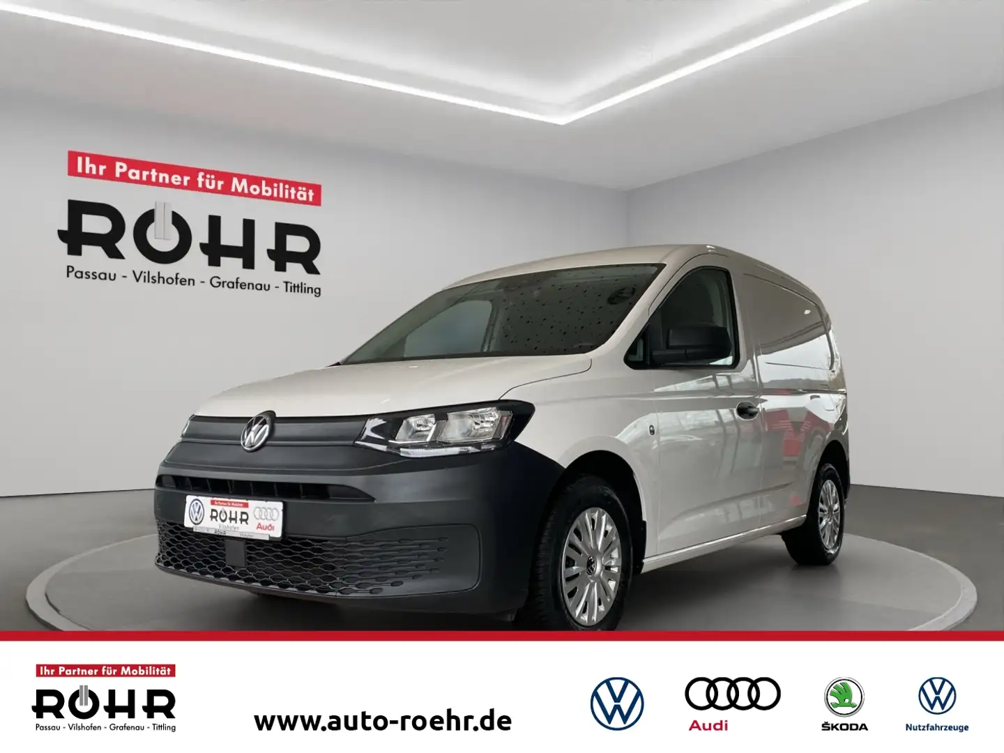Volkswagen Caddy Cargo (AHK.SHZ.NAVI.ACC.PDC.DAB) 2.0 TDI Weiß - 1