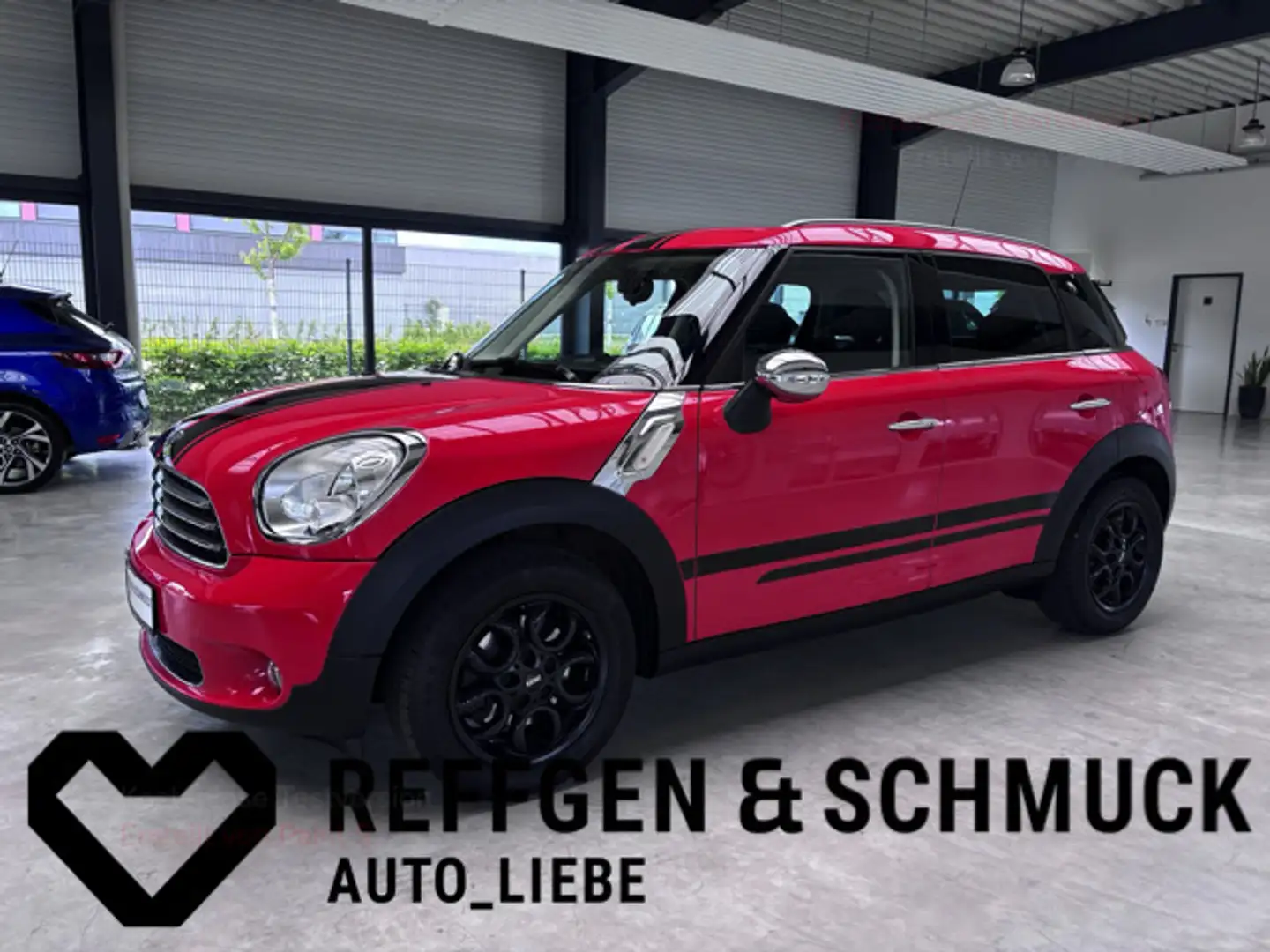 MINI One D Countryman D KLIMA+PANO+TEILLEDER+KEYLESS+TÜ Rood - 1