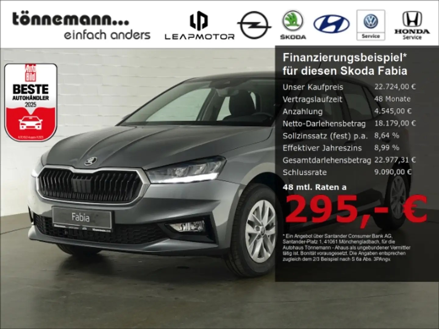 Skoda Fabia DRIVE PLUS TSI DSG+BLUETOOTH+SITZ-/LENKRADHEIZUNG+ Schwarz - 1