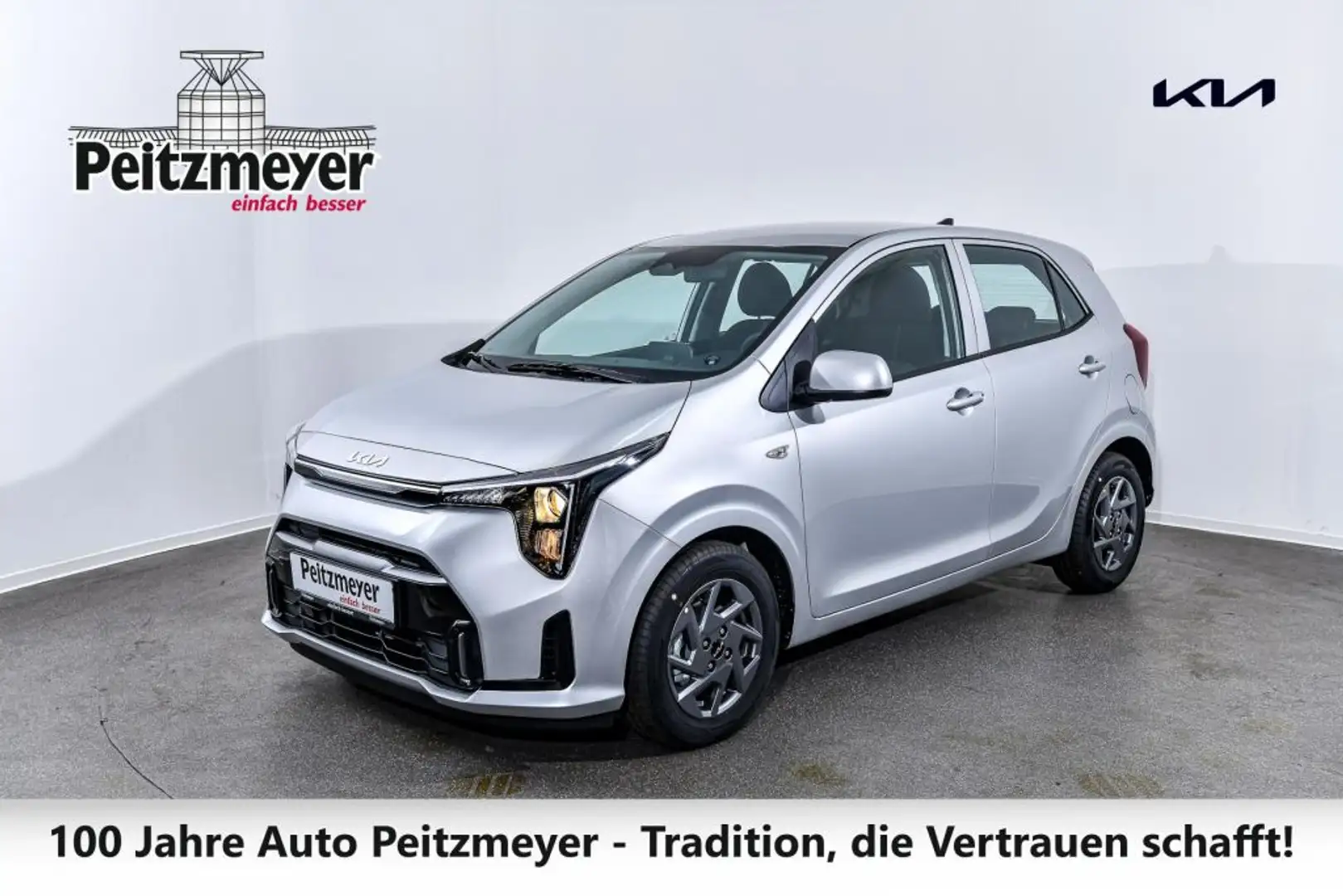 Kia Picanto 1.2 Vision / Navigation / SHZ / PDC Argent - 1