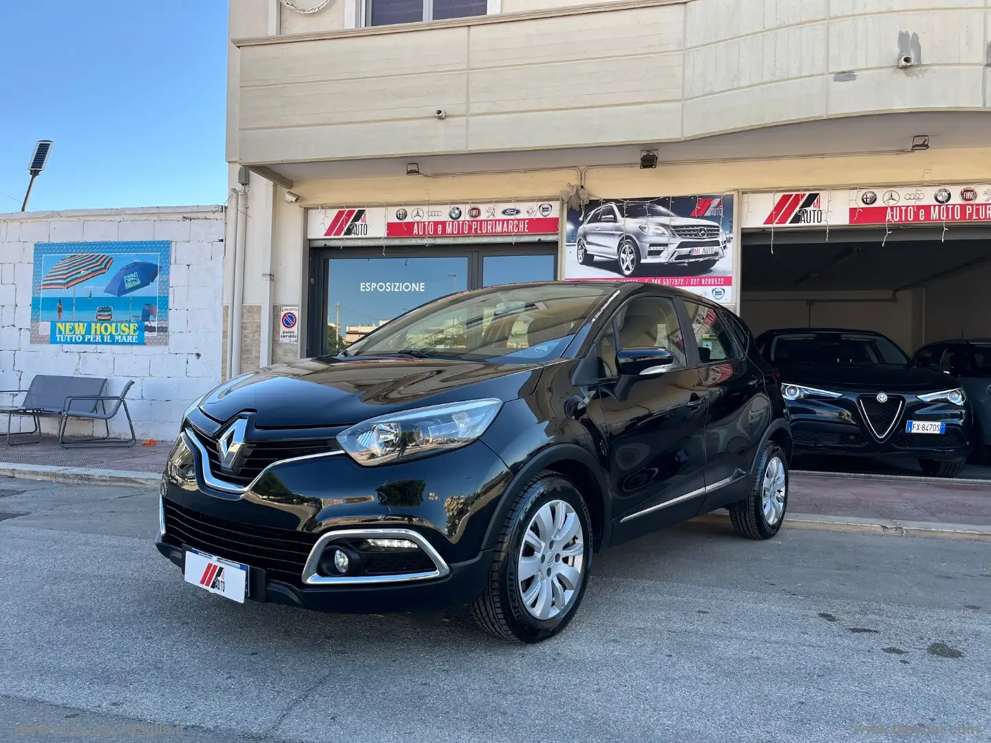 Renault Captur 1.5 dCi 8V 90 CV S&S Live Zwart - 1