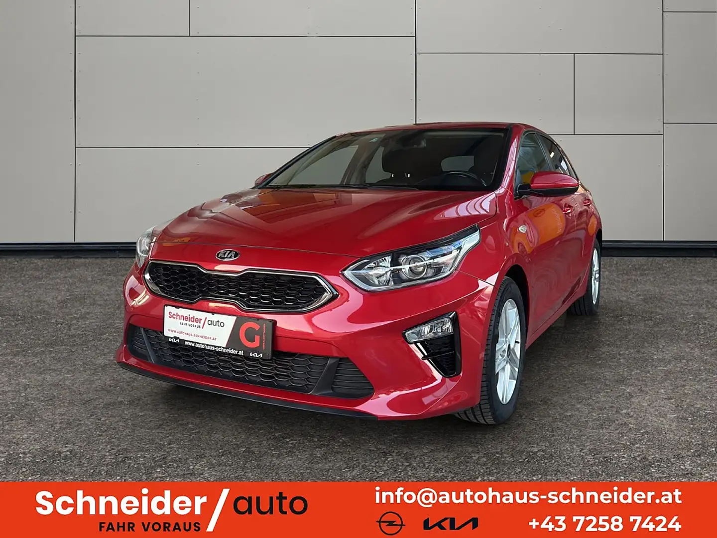 Kia Ceed / cee'd ceed 1,5 TGDI Silber Rot - 1